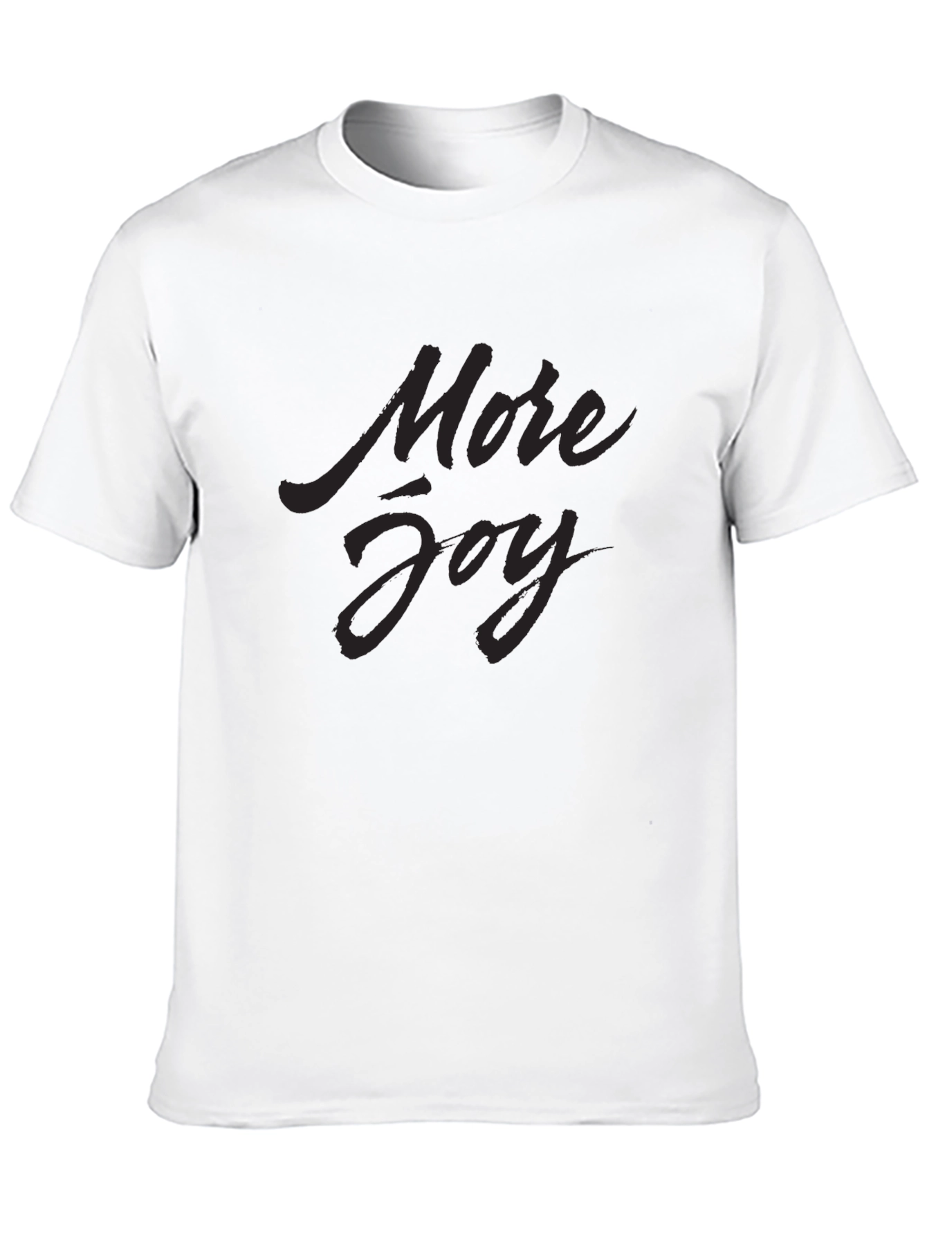 Black More Joy Black Graphic Tee - Casual Comfort view 10