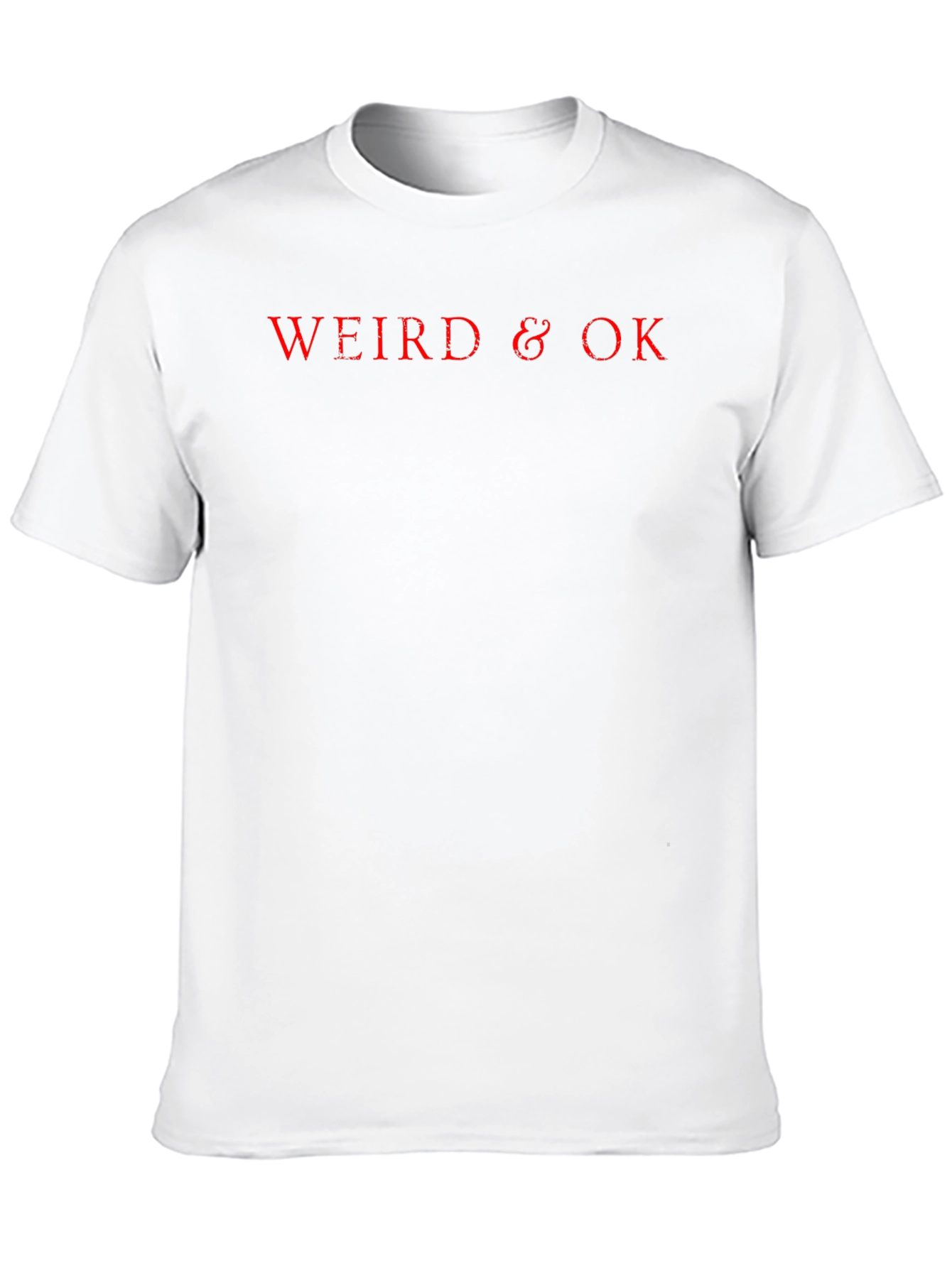 Black Weird & OK Black T-Shirt view 10