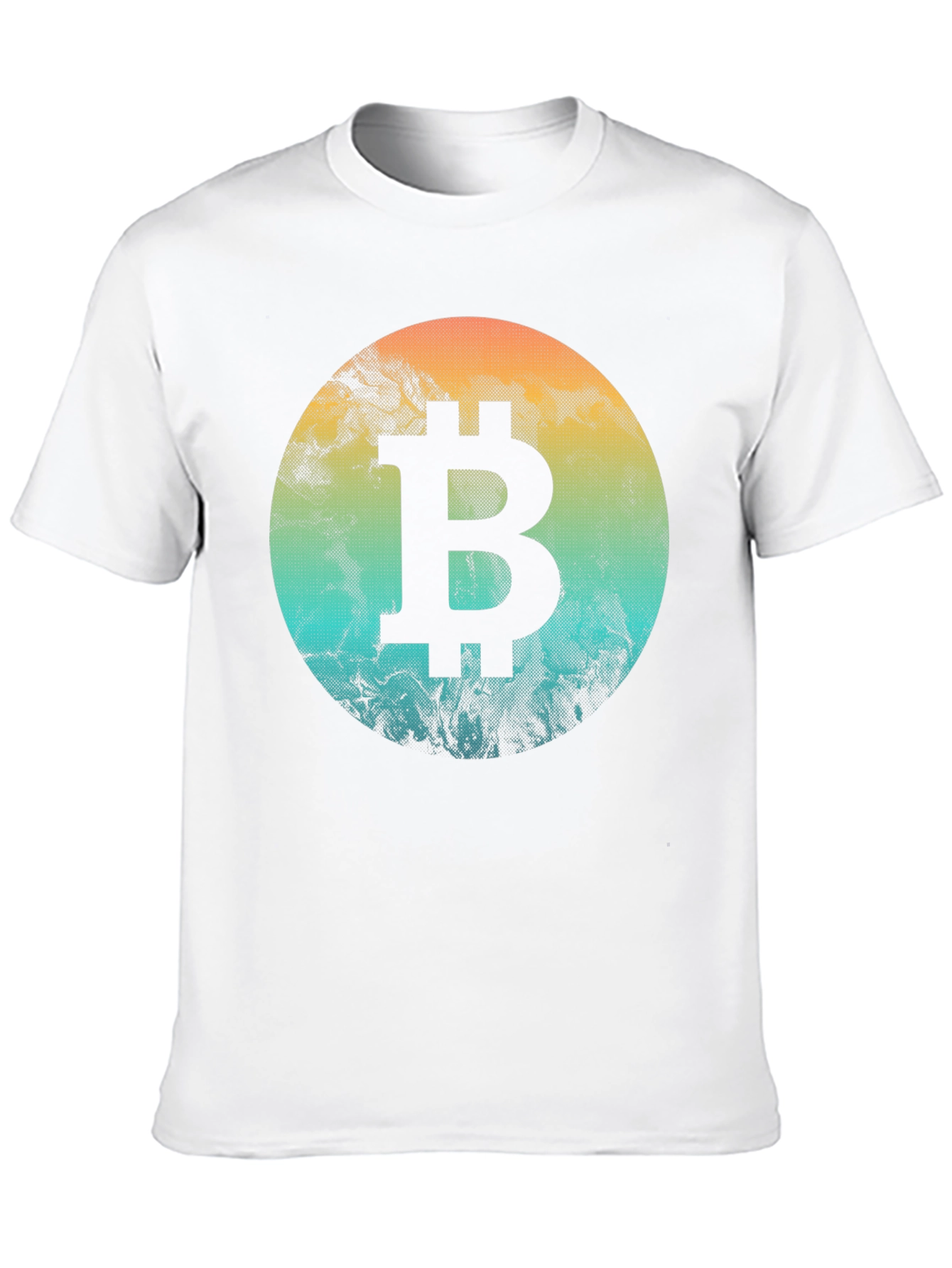 Black Bitcoin Graphic Tee - Crypto Enthusiast Shirt view 10