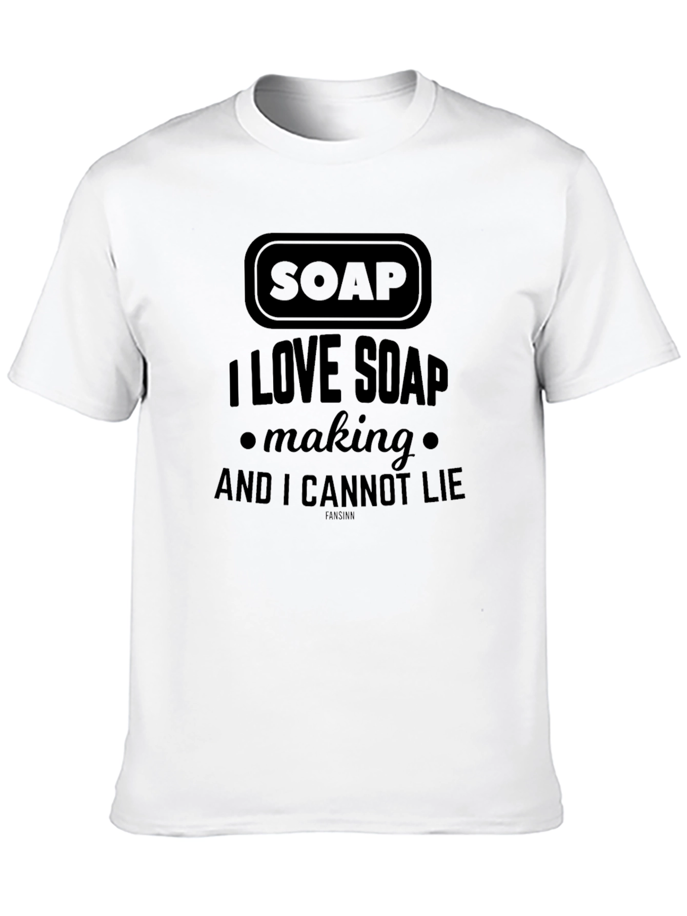 Black Funny Soap Making T-Shirt - I Love Soap view 10