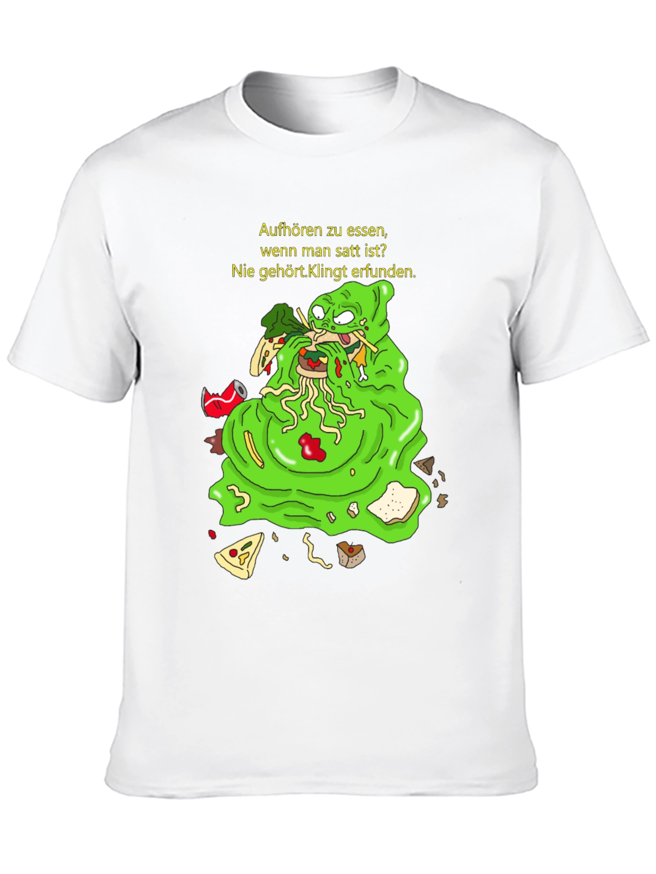 Black Humorous "Never Heard of It" Graphic T-Shirt view 10