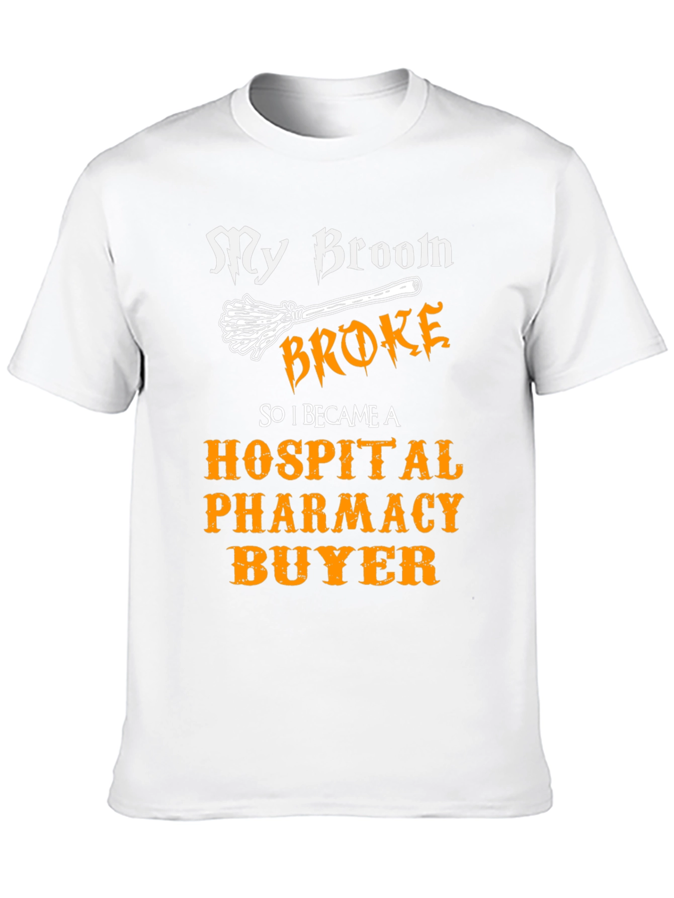 Black Funny Hospital Pharmacy Buyer T-Shirt view 10