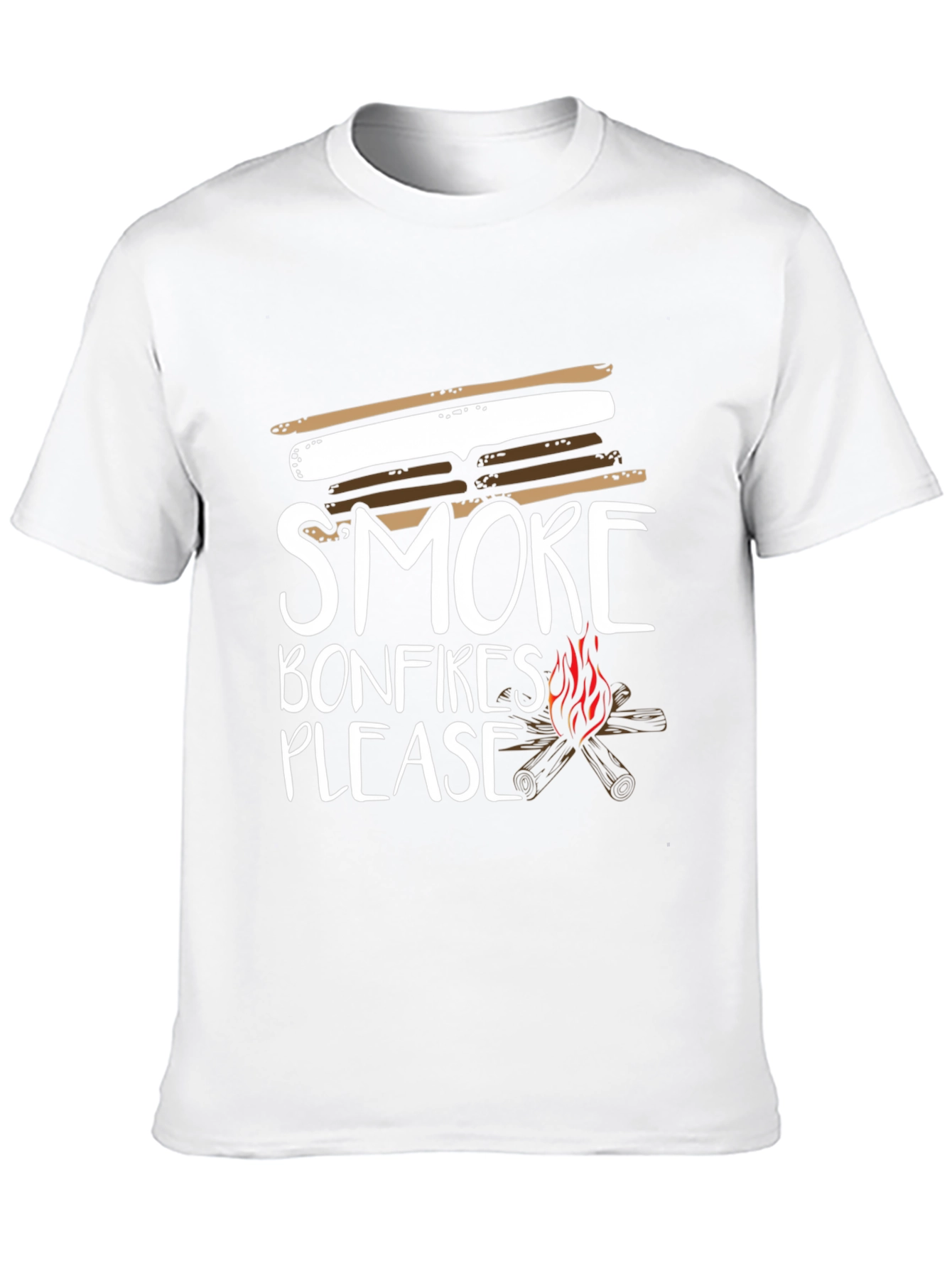 S'more Bonfires Please Graphic T-Shirt - 10