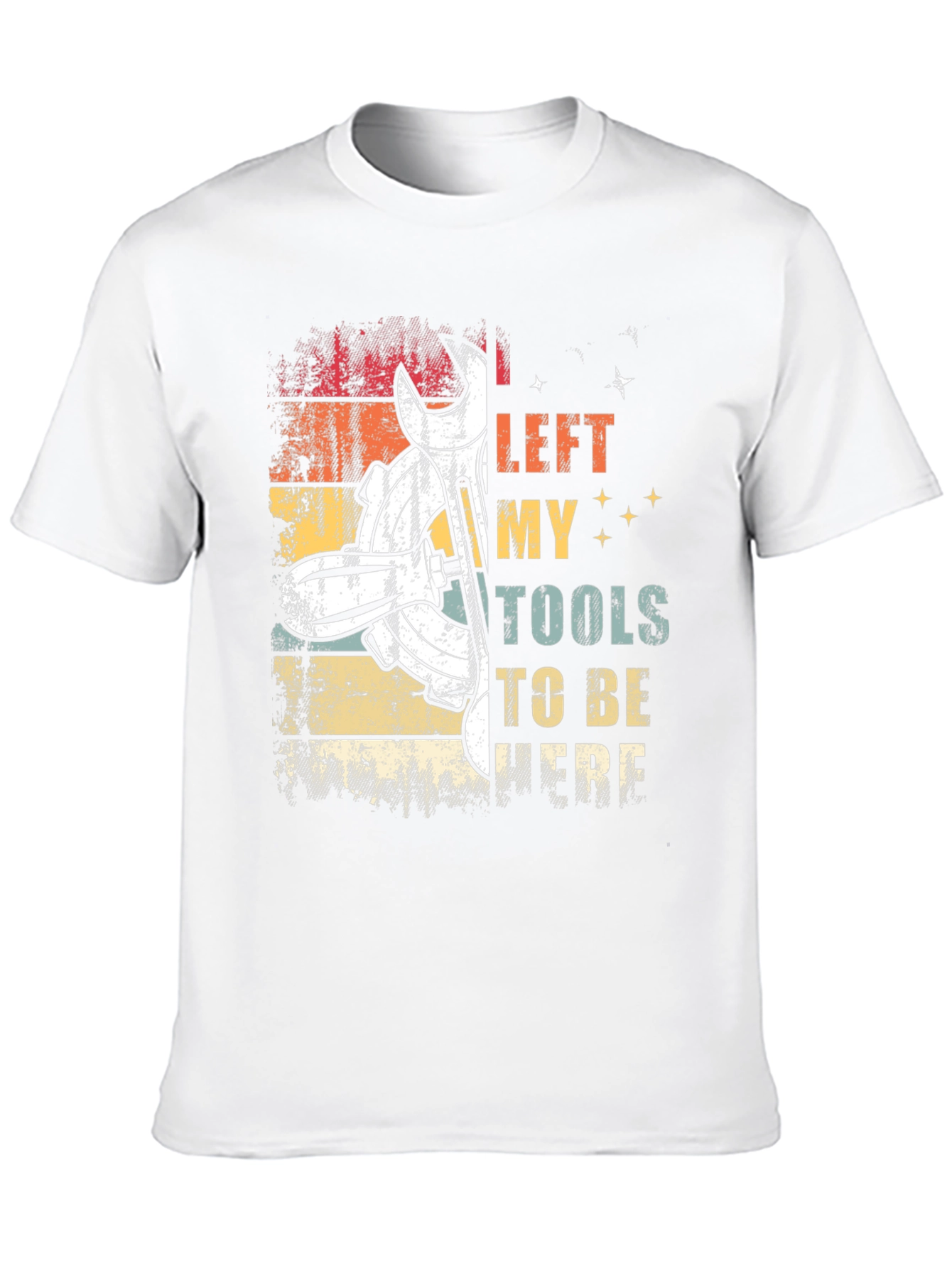 Black Mechanic Tools Graphic T-Shirt view 10
