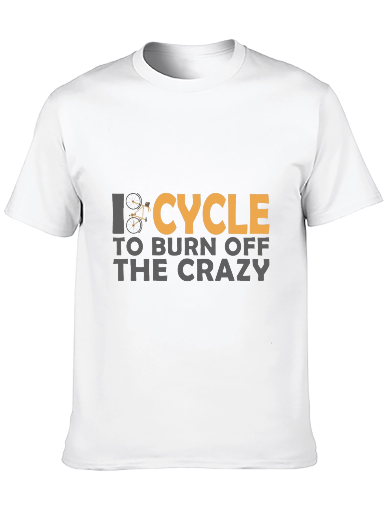 Black Cycle to Burn Off Crazy Tee view 10