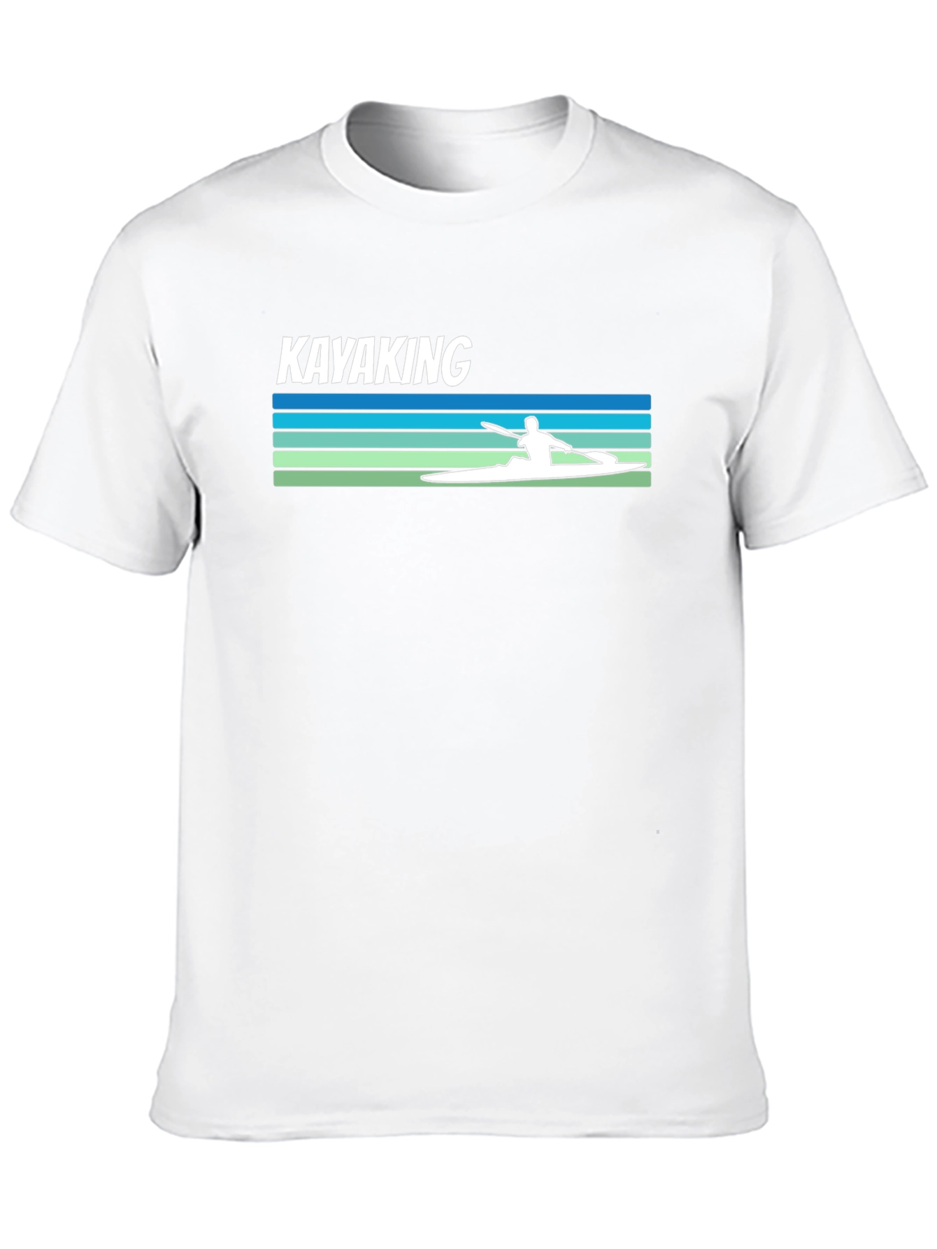 Black Kayaking Graphic Tee - Stylish Adventure Shirt view 10