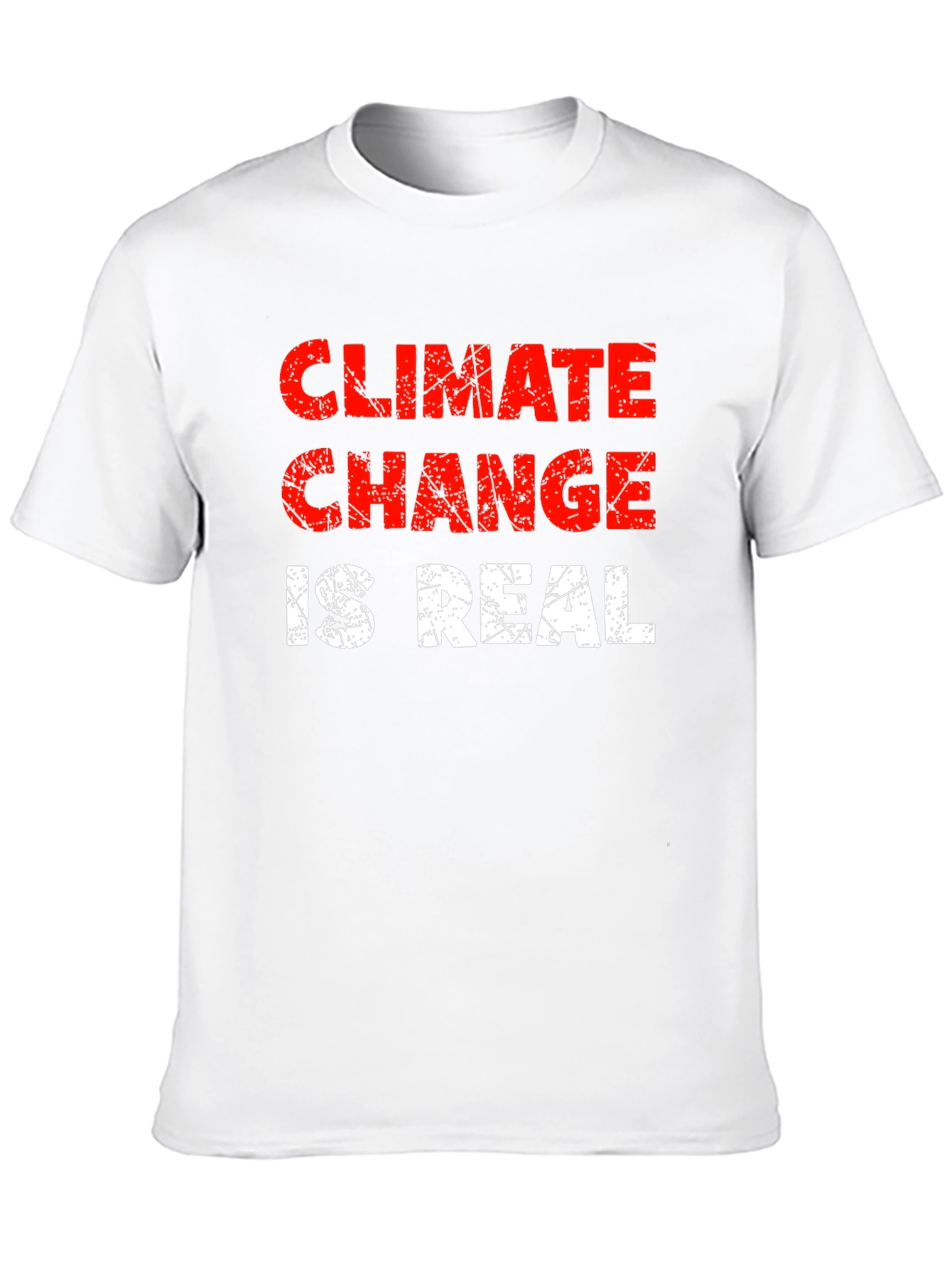 Black Climate Change Is Real Graphic Tee view 10