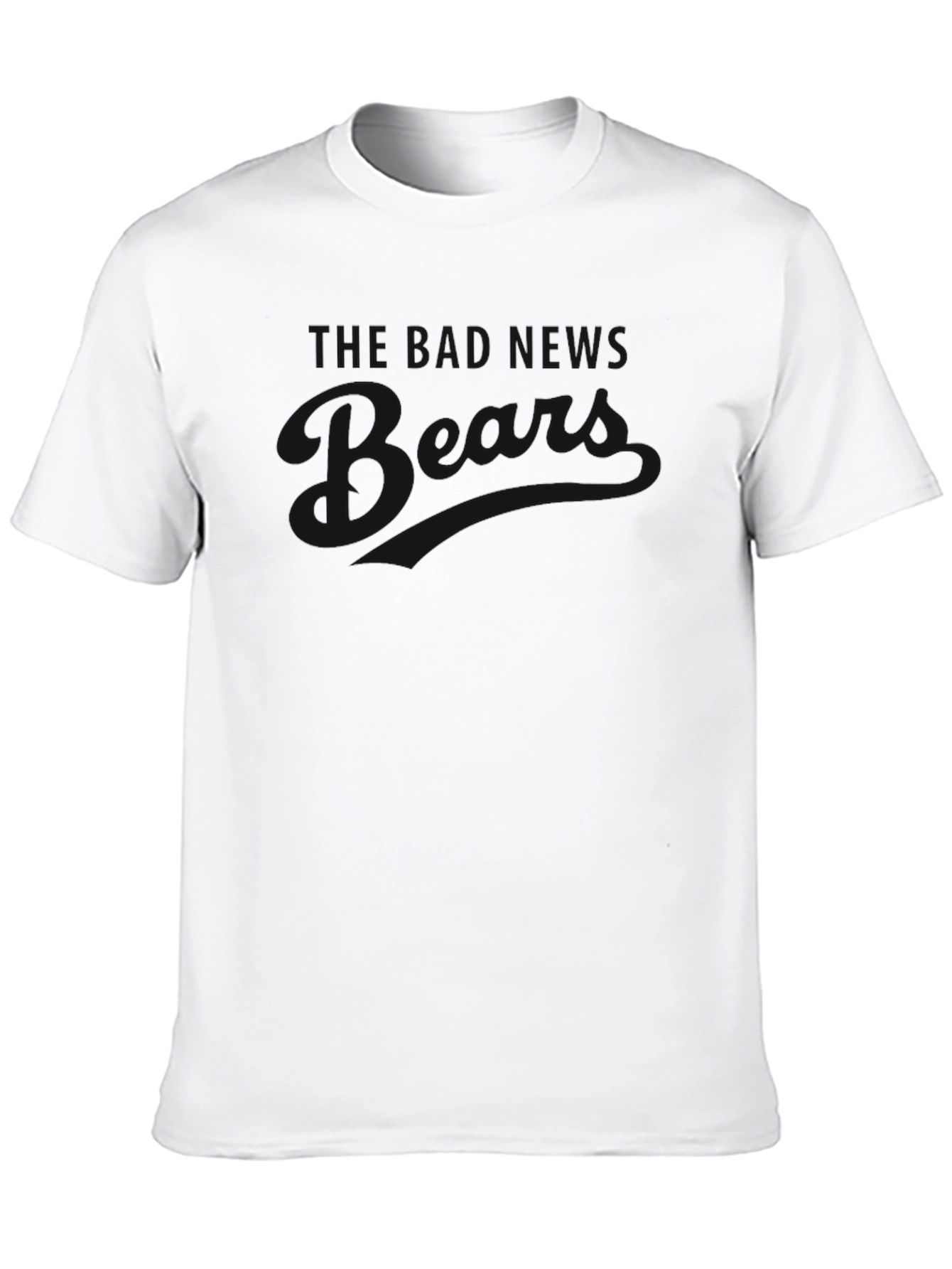 Black Solid Black Crew Neck T-Shirt view 10