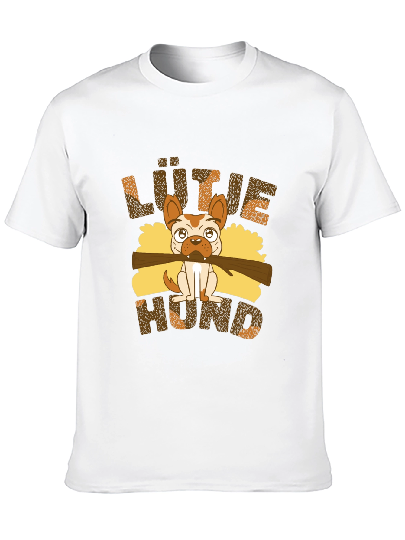 Black Lütje Hund Dog Graphic T-Shirt view 10