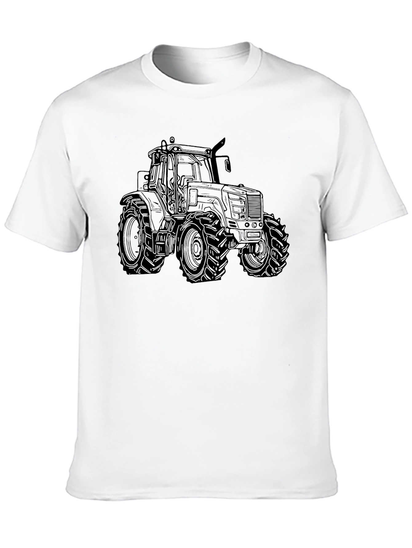 Black Black Tractor Graphic Tee - Farm Life Apparel view 10