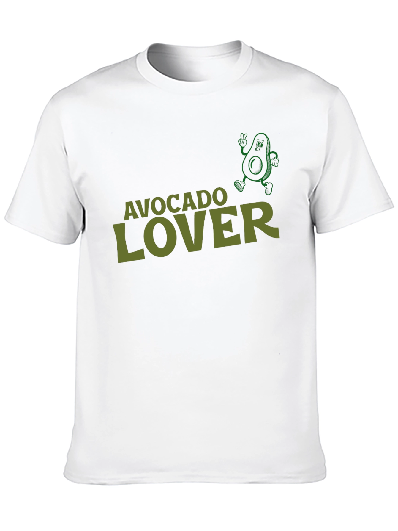 Black Avocado Lover T-Shirt Funny Avocado Graphic Tee view 10