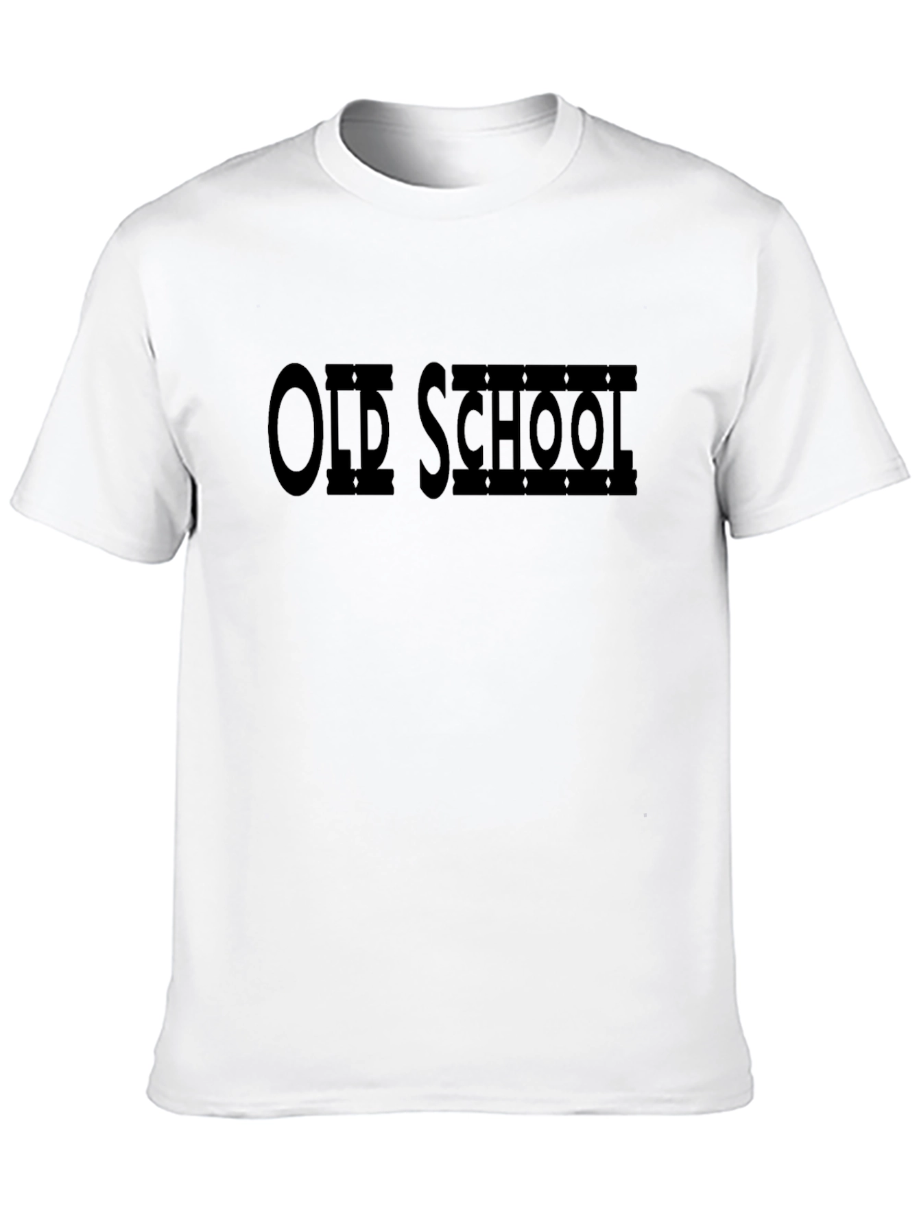 Black Old School Graphic T-Shirt view 10