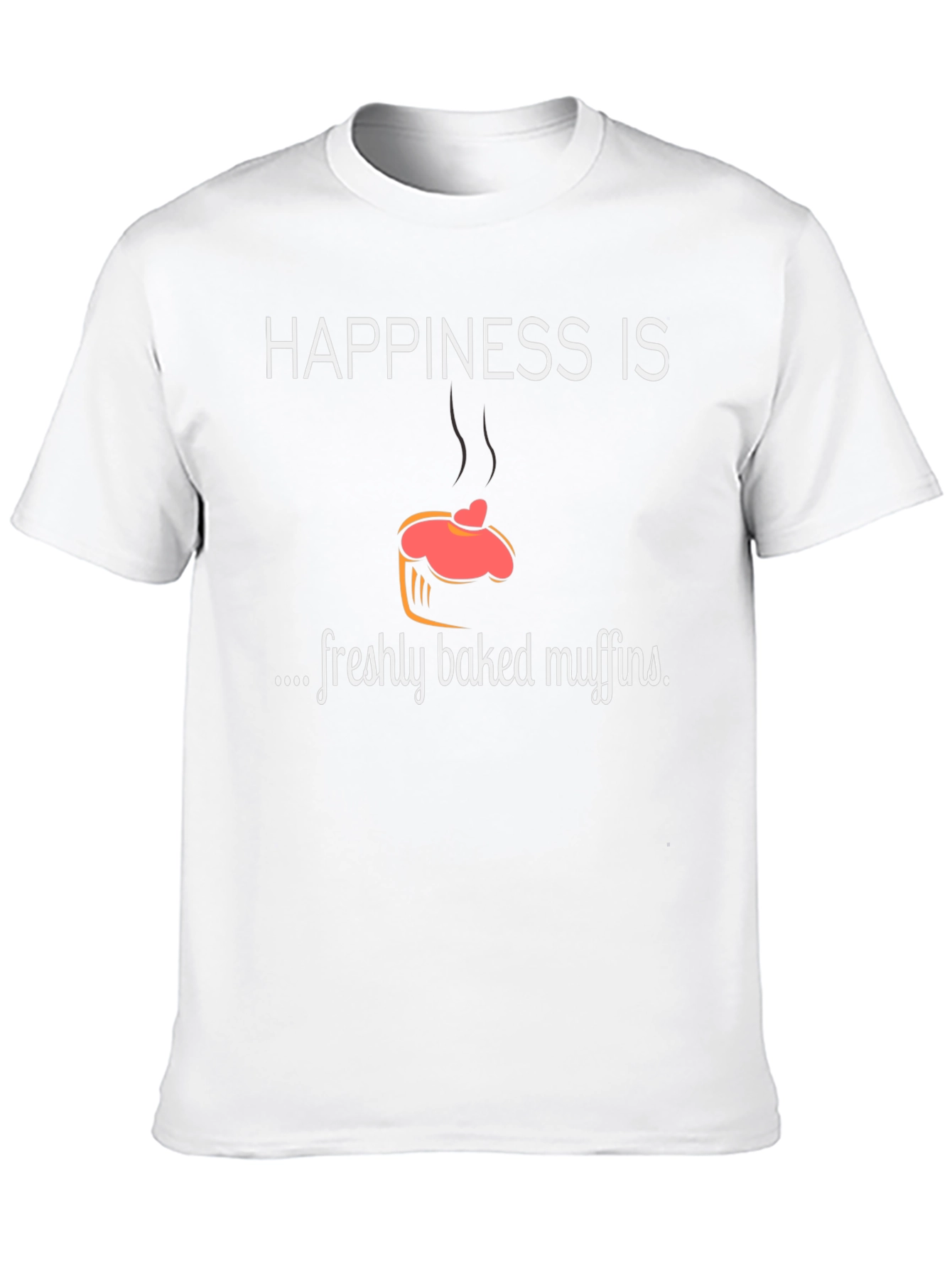 Black Happiness is Freshly Baked Muffins T-Shirt view 10