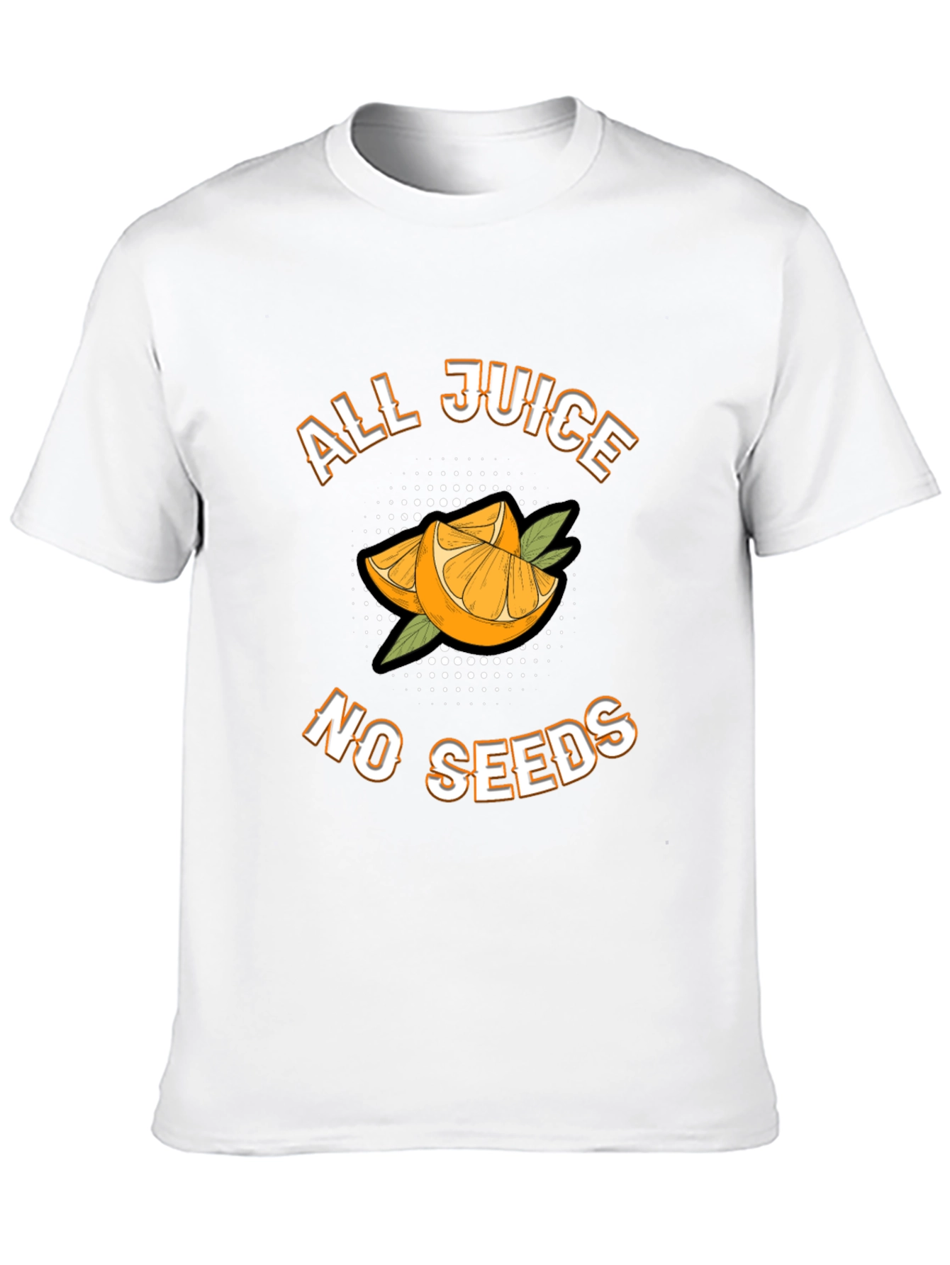 Black All Juice No Seeds Graphic Tee view 10