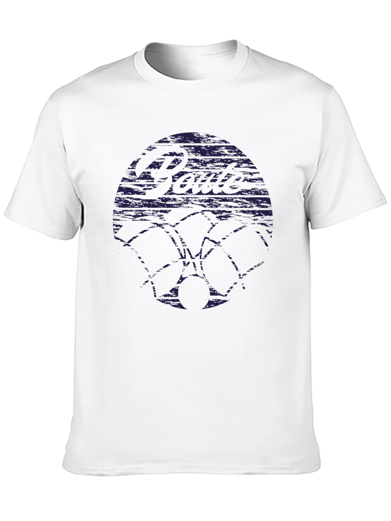 Black Retro Style Basketball T-Shirt view 10