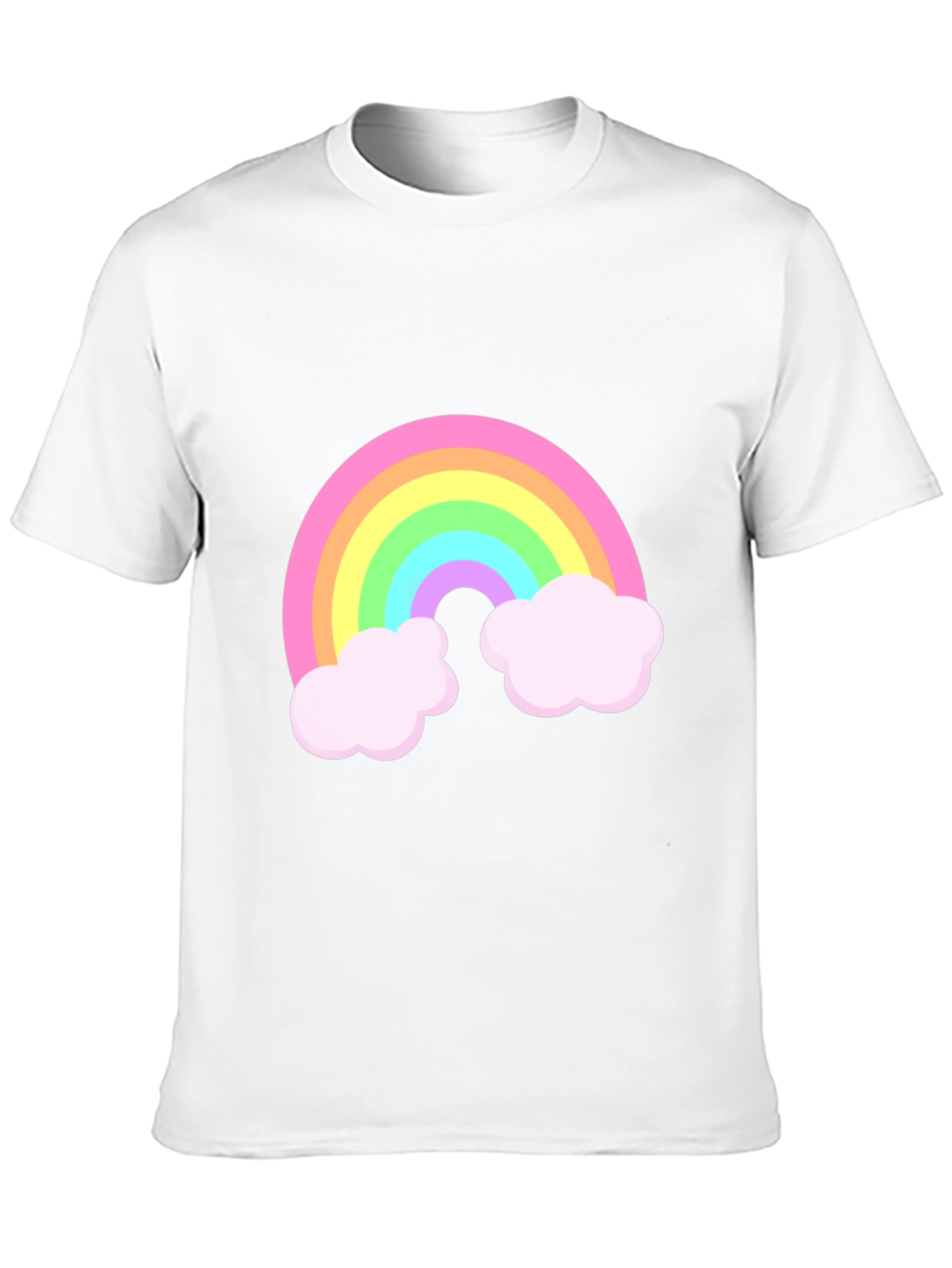 Black Rainbow Graphic Black T-Shirt view 10