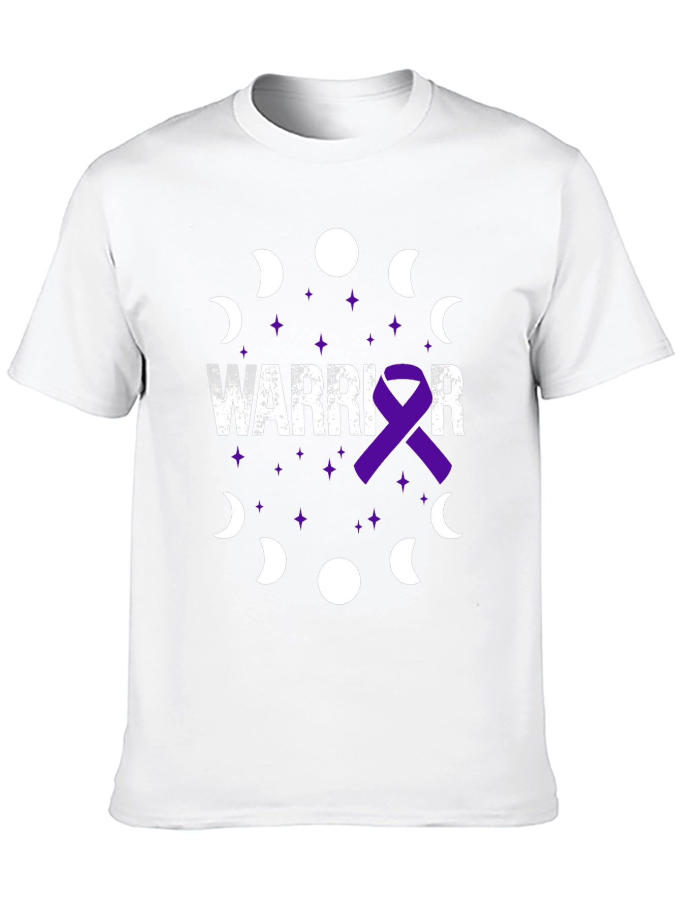 Black Warrior Awareness Ribbon T-Shirt view 10