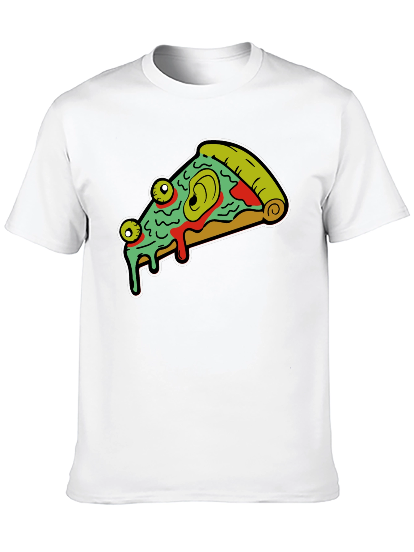 Pizza Monster Graphic Tee - Black - 10