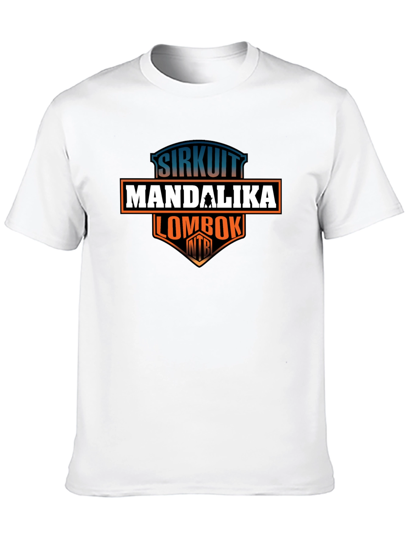 Black Sirkuit Mandalika Lombok T-Shirt view 10
