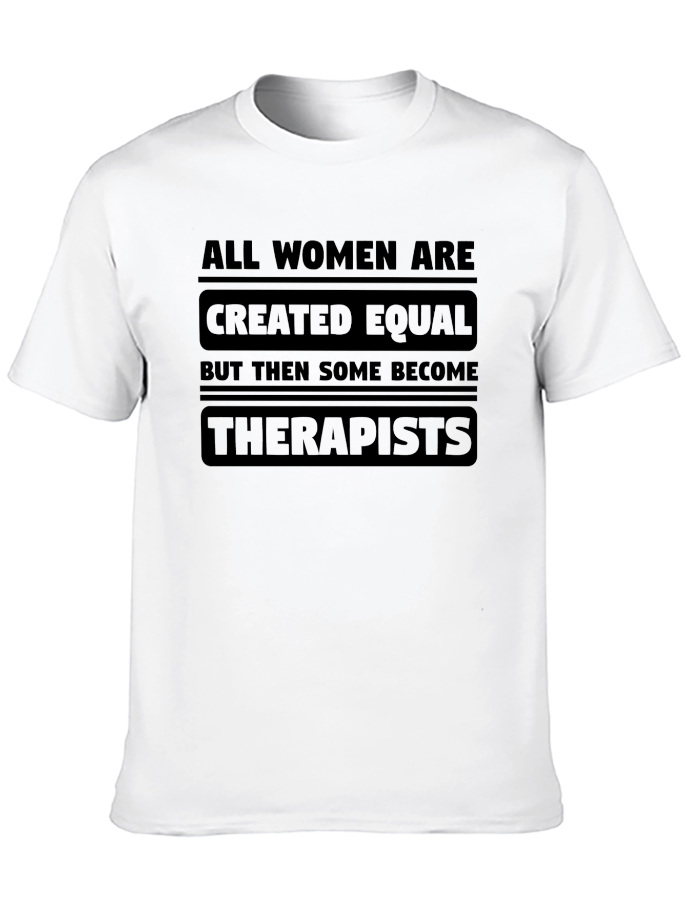 Black Therapist Women's Graphic T-Shirt view 10