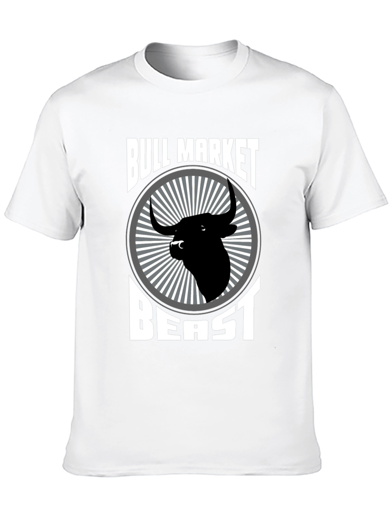 Black Bull Market Beast T-Shirt - Black Graphic Tee view 10