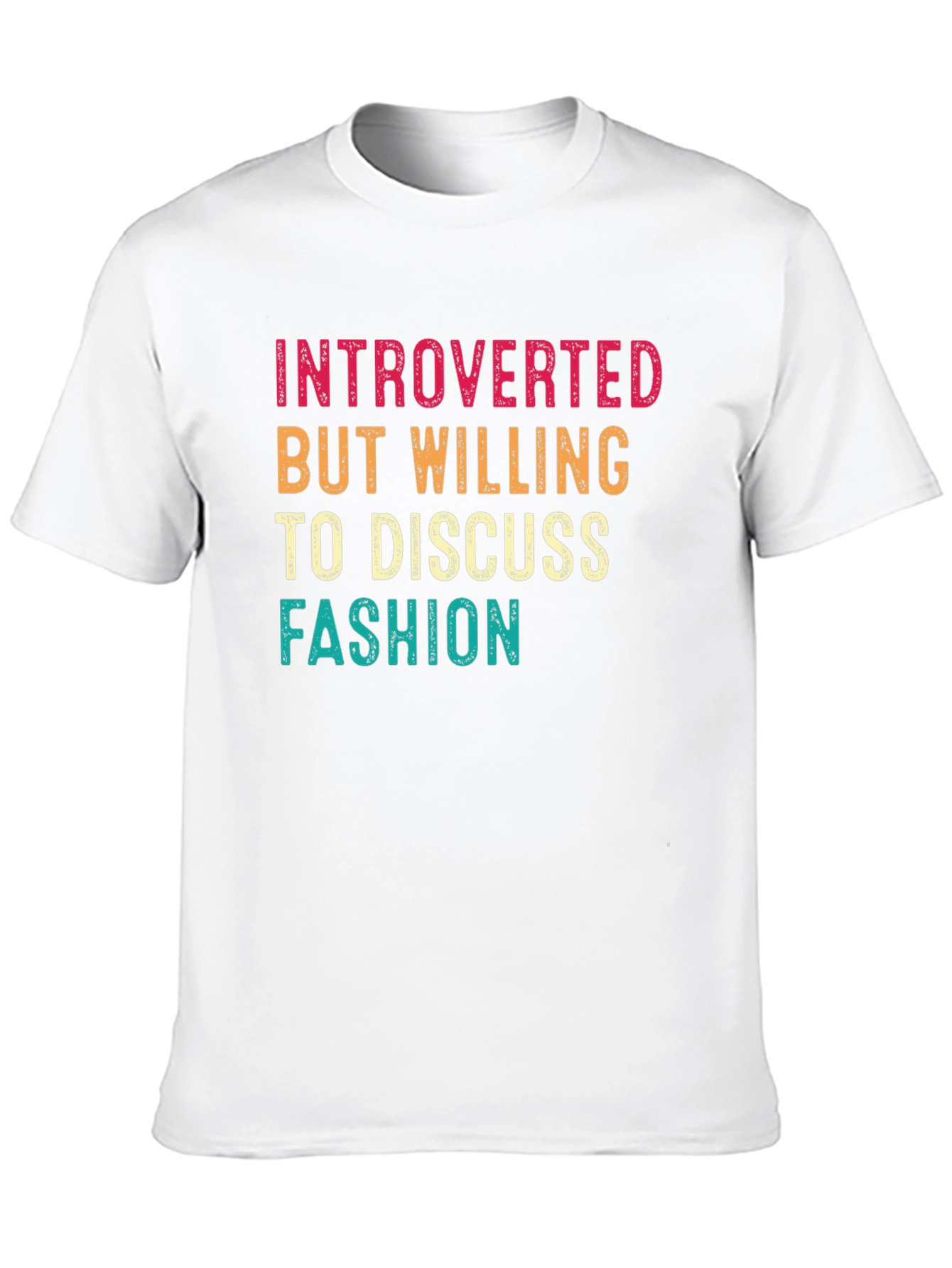 Black Introverted Fashion Lover Graphic Tee view 10