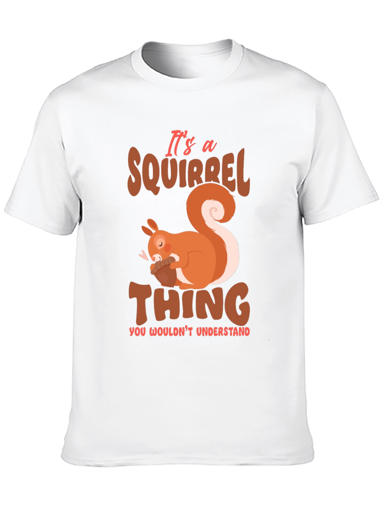 Black Squirrel Thing T-Shirt - Cute Animal Graphic Tee view 10