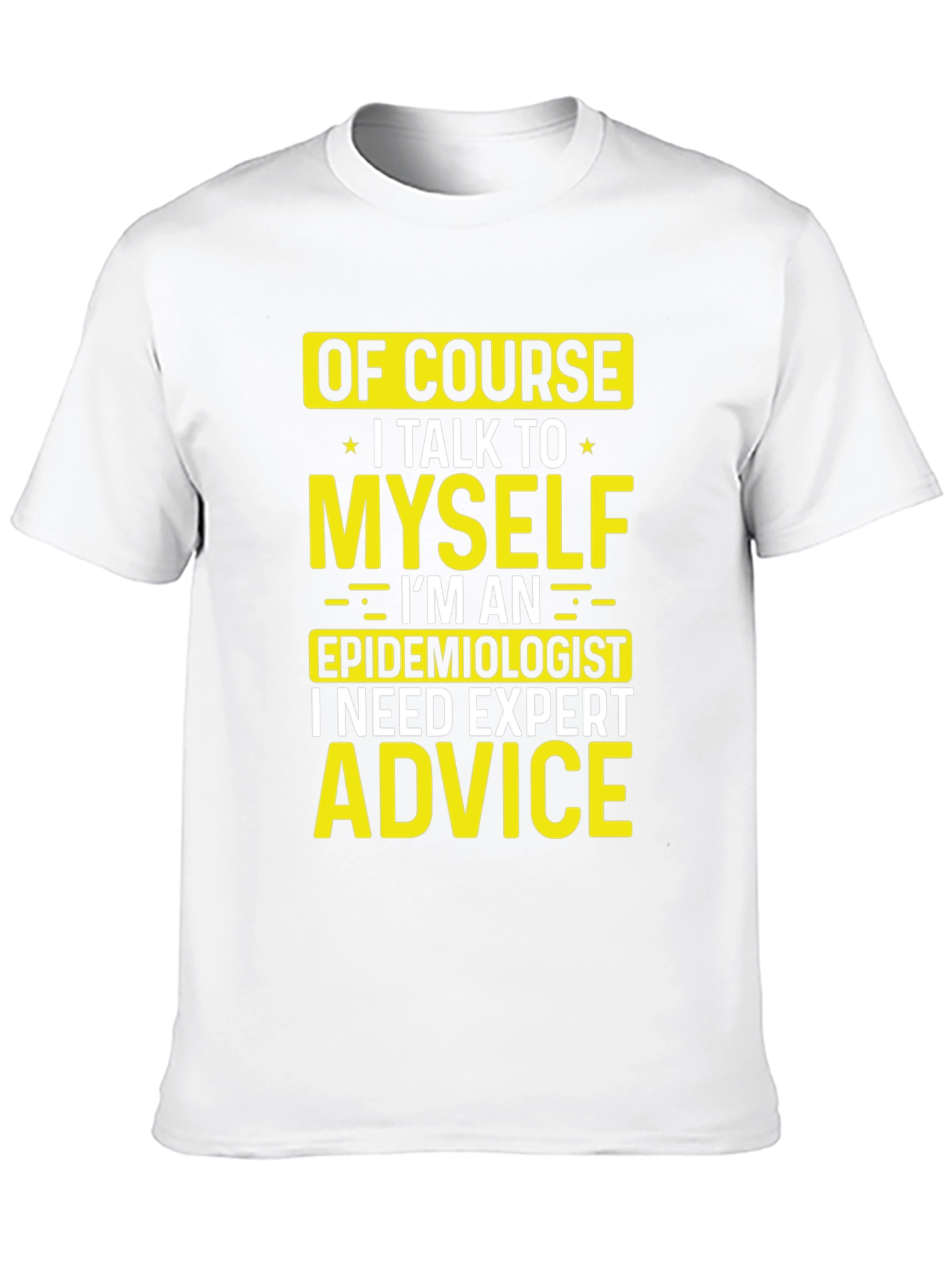 Black Epidemiologist Expert Advice Funny Graphic T-Shirt view 10