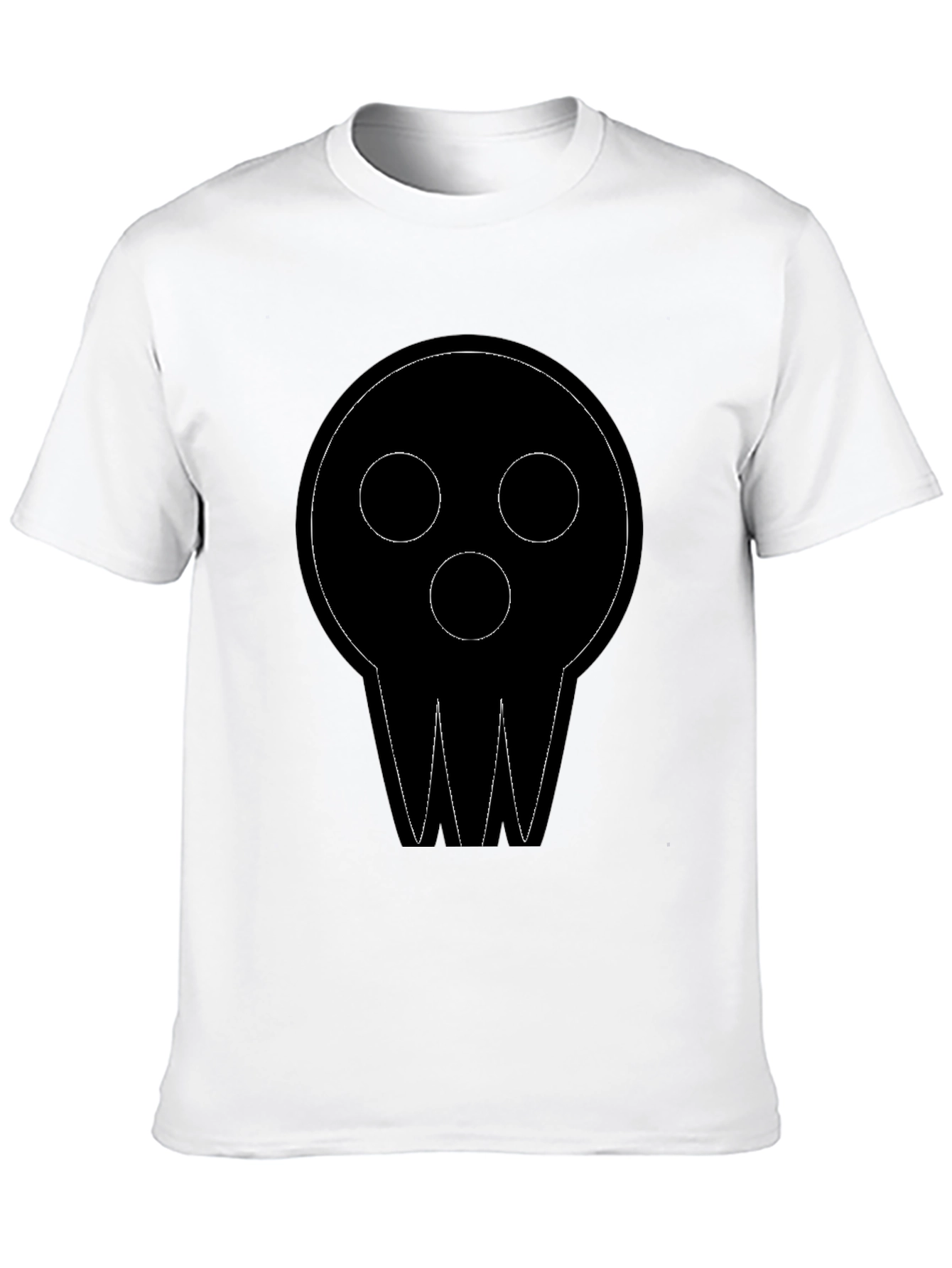 Black Skull Graphic Black T-Shirt | Casual Wear view 10
