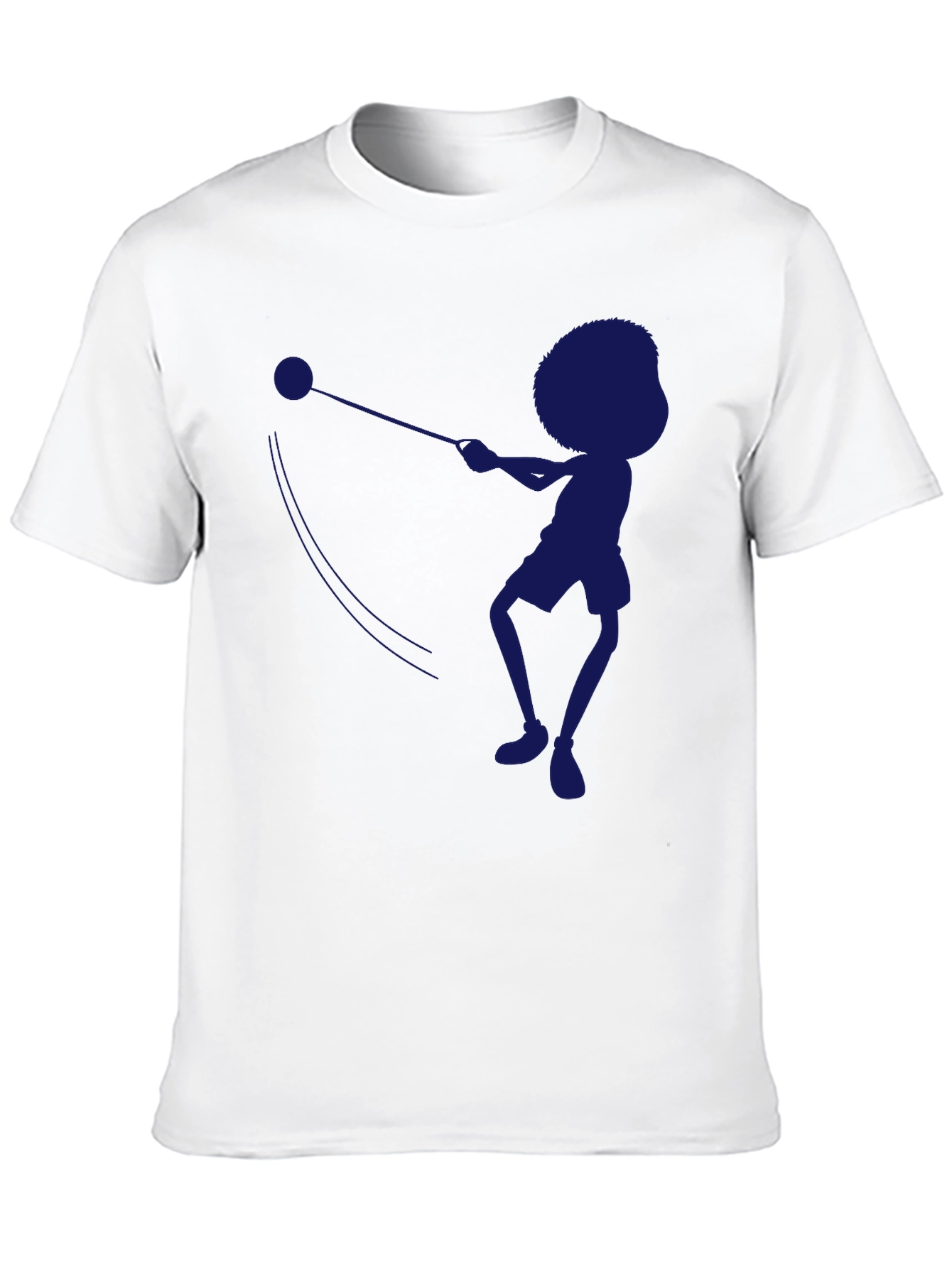 Black Hammer Throw Silhouette T-Shirt view 10