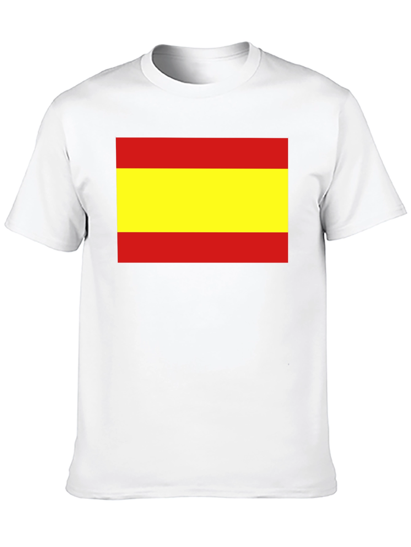 Black Spain Flag T-Shirt - Show Your Support! view 10