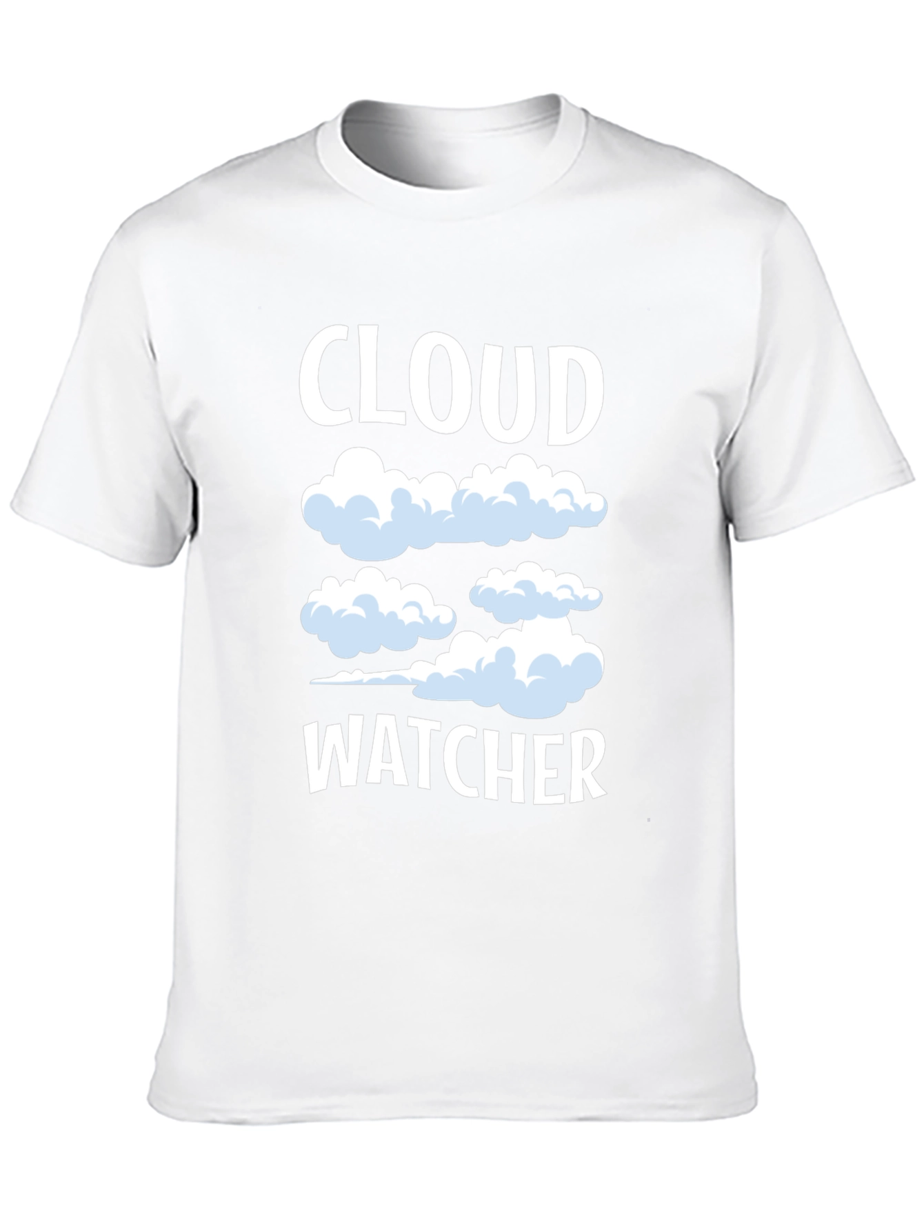 Black Cloud Watcher Graphic Tee - Sky Gazing T-Shirt view 10