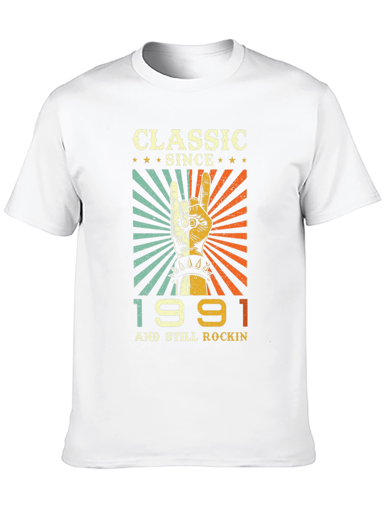 Black Classic Since 1991 Rockin' T-Shirt view 10