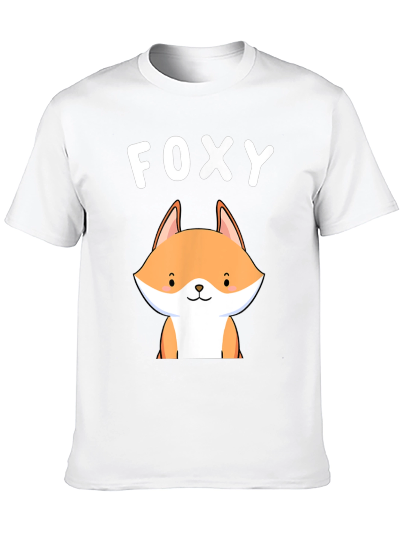 Black Foxy Graphic Tee - Cute Fox Design view 10