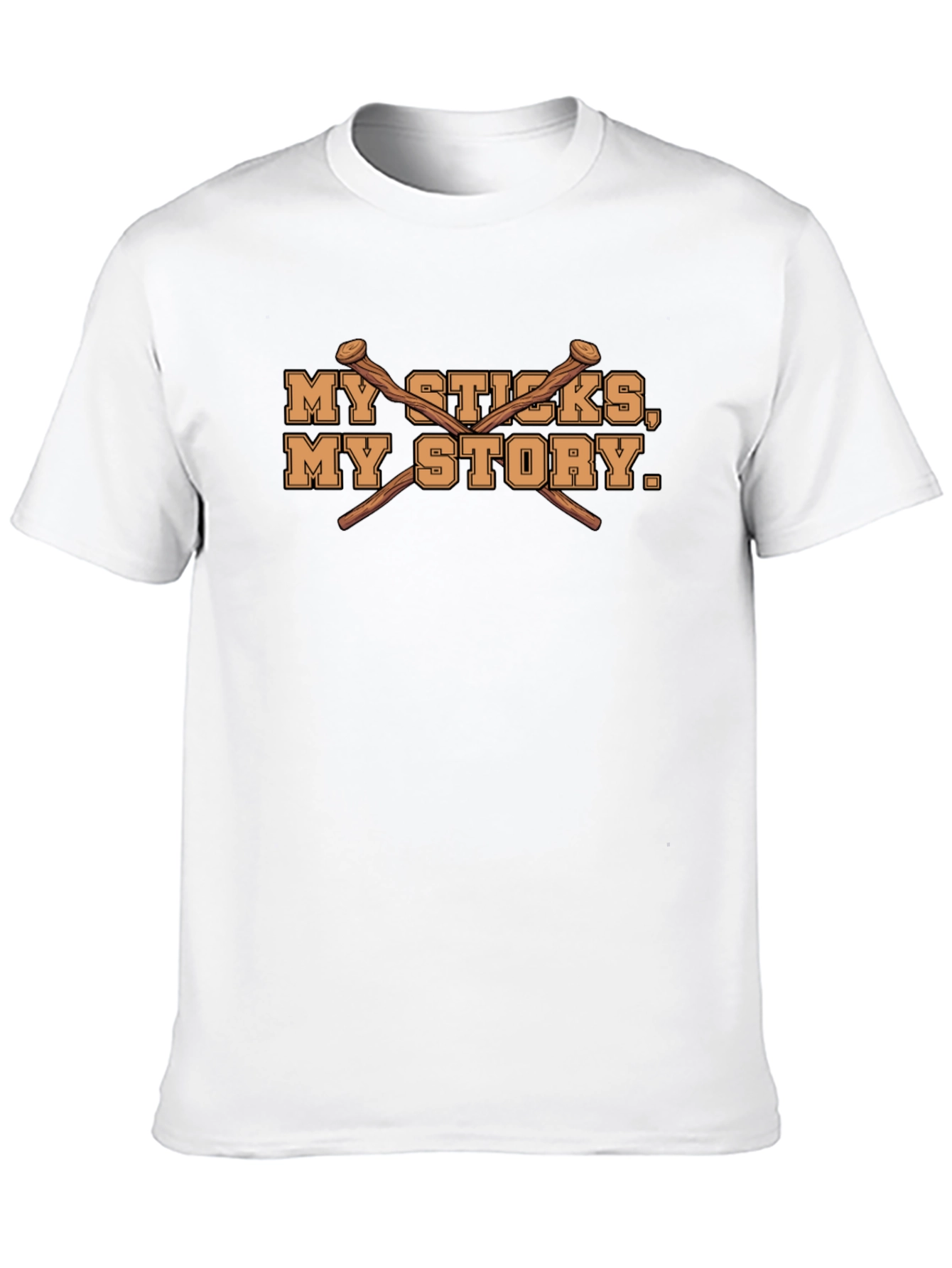 Black My Sticks, My Story Graphic Tee view 10