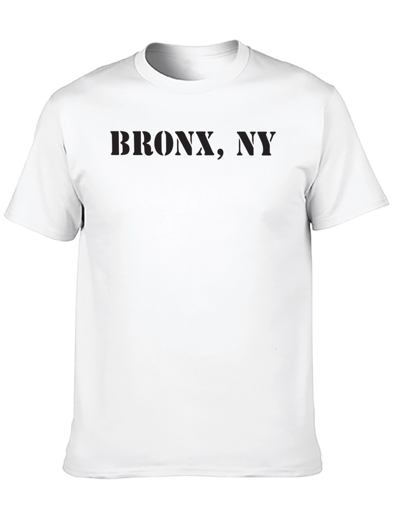 Black Bronx NY Graphic Tee - Soft Cotton Blend Casual T-Shirt view 10