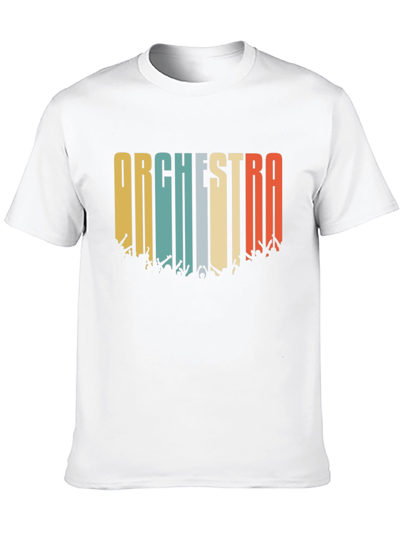 Black Orchestra Retro Graphic T-Shirt view 10