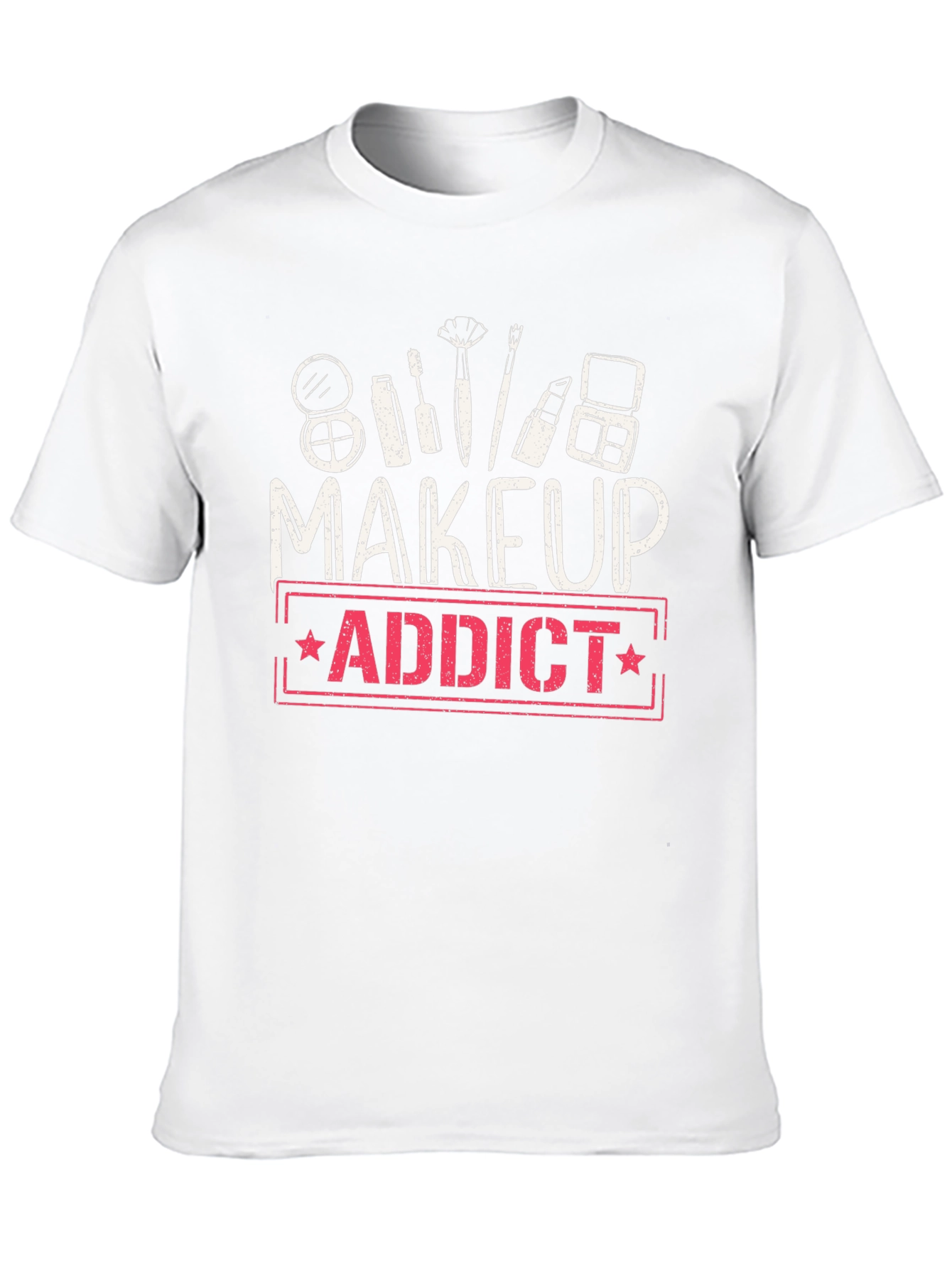 Makeup Addict Graphic T-Shirt - Stylish Casual Wear - 10
