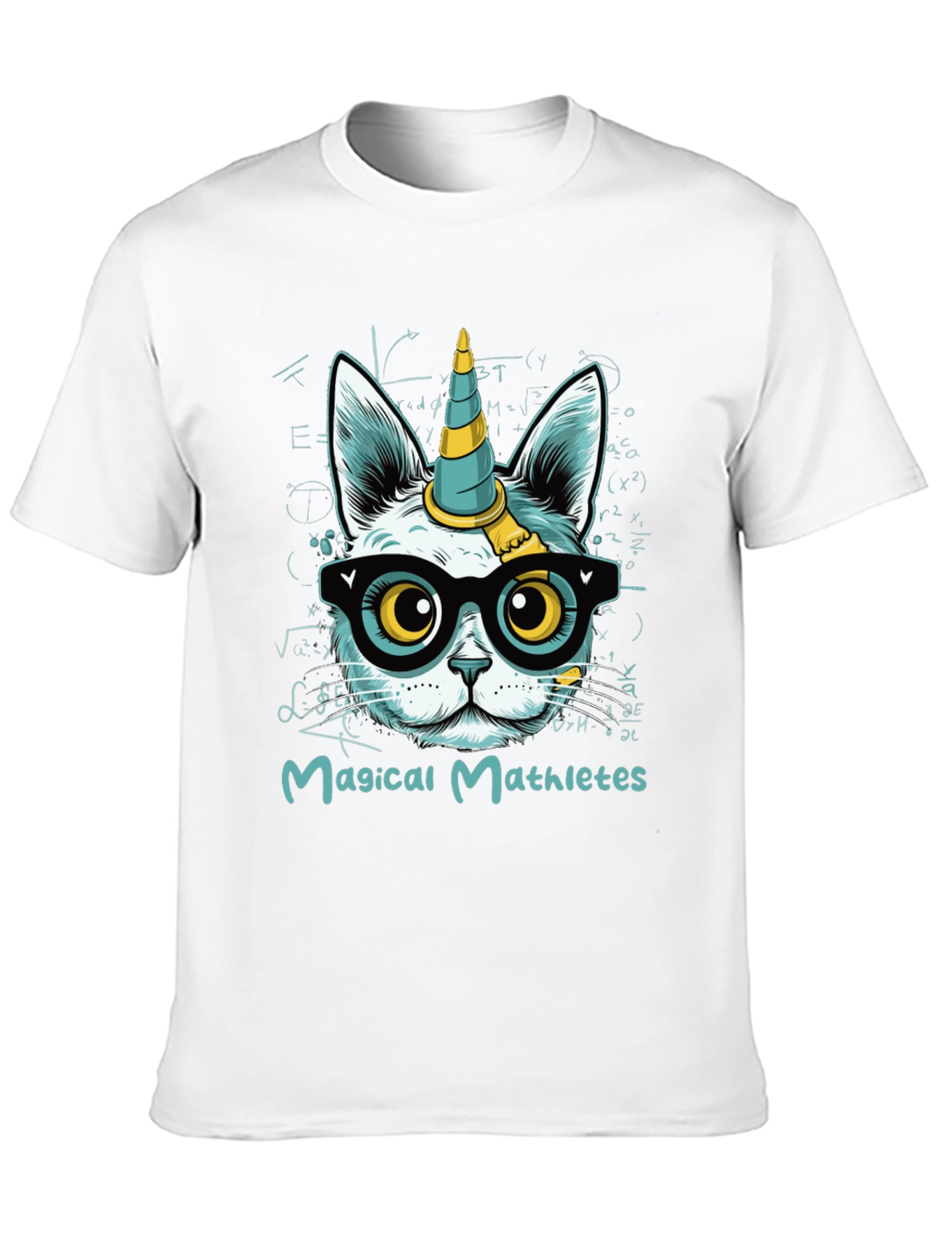 Black Magical Mathletes T-Shirt view 10