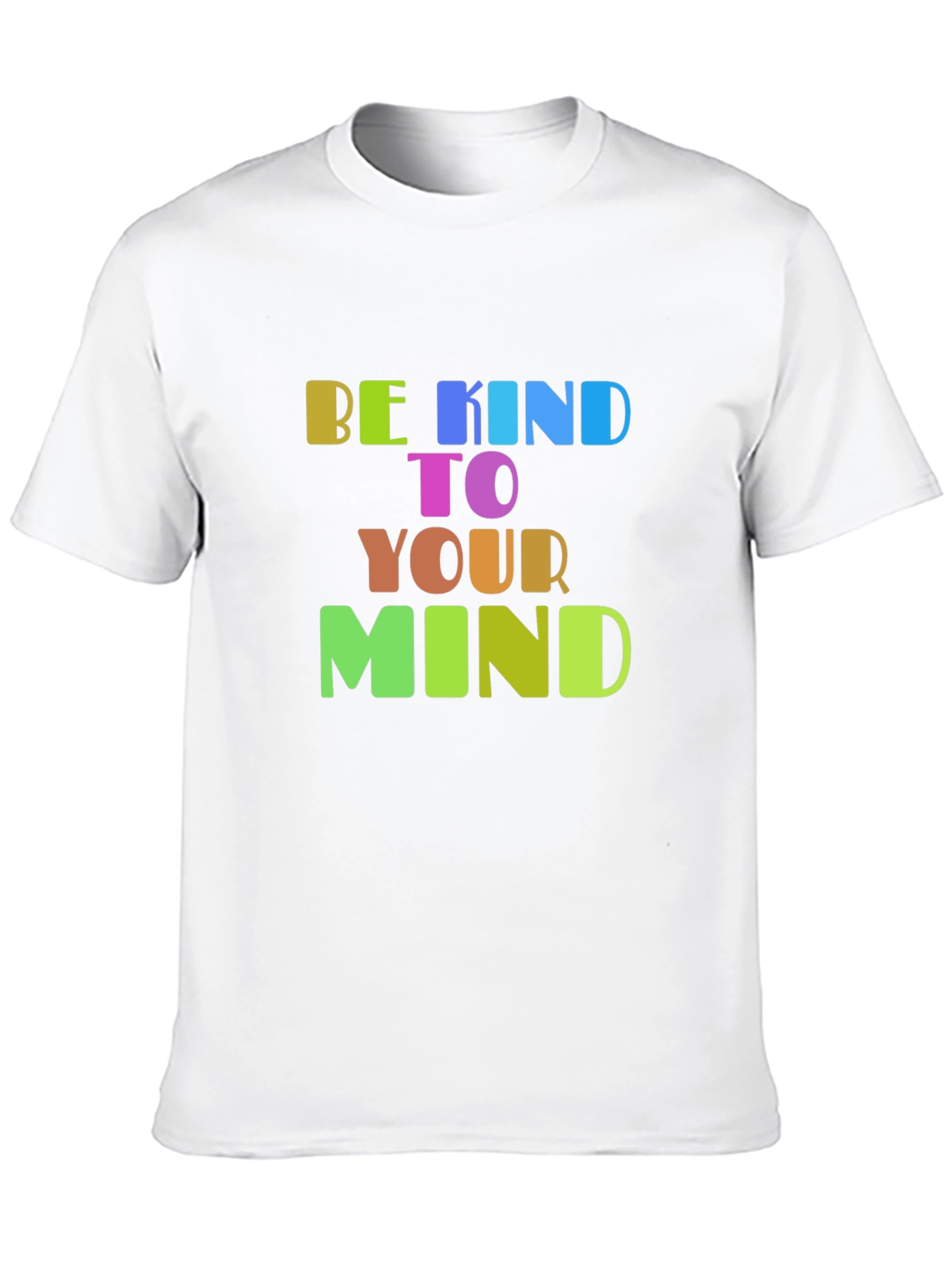 Black Be Kind To Your Mind Graphic T-Shirt view 10