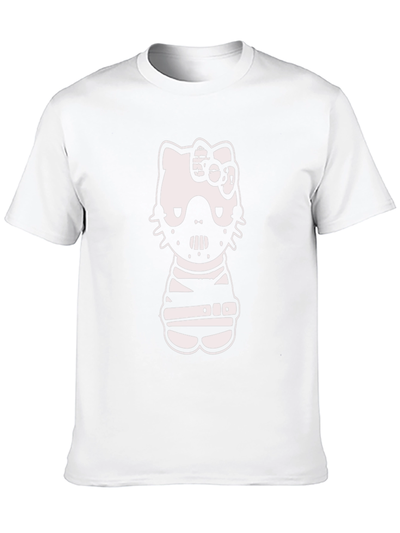 Black Hello Kitty Hannibal Lecter T-Shirt view 10