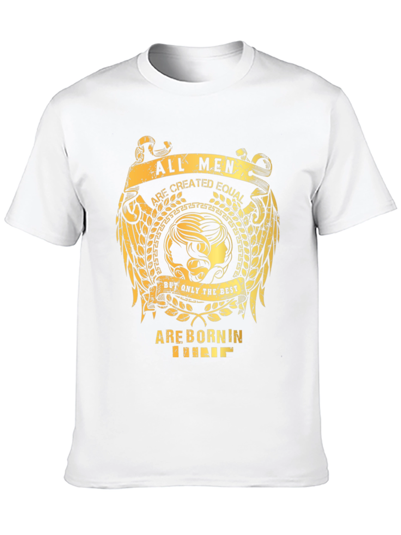 Black All Men Are Created Equal T-Shirt view 10