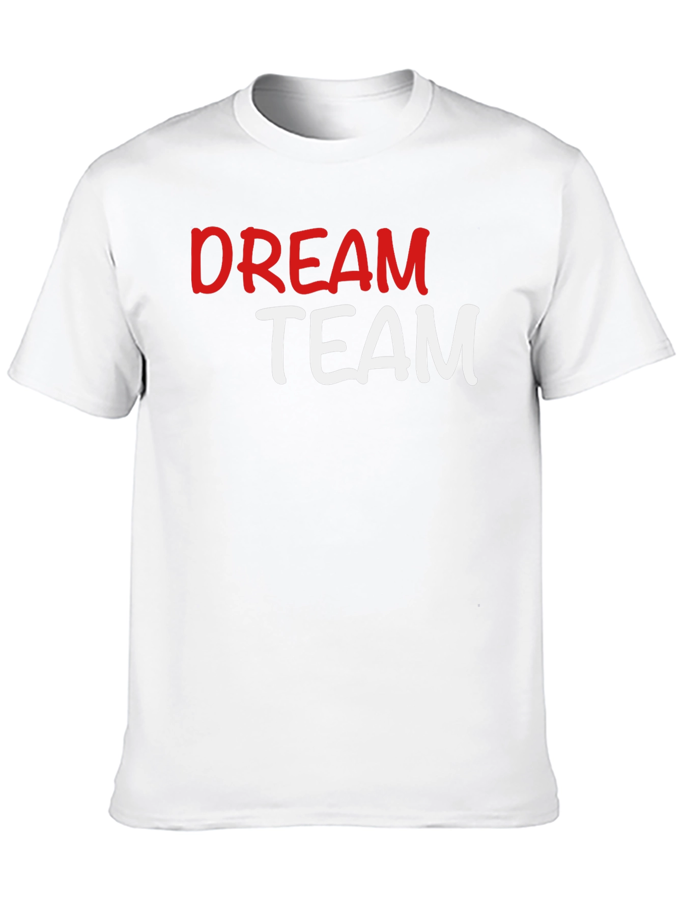 Black Dream Team Graphic T-Shirt - Black Crew Neck Tee view 10