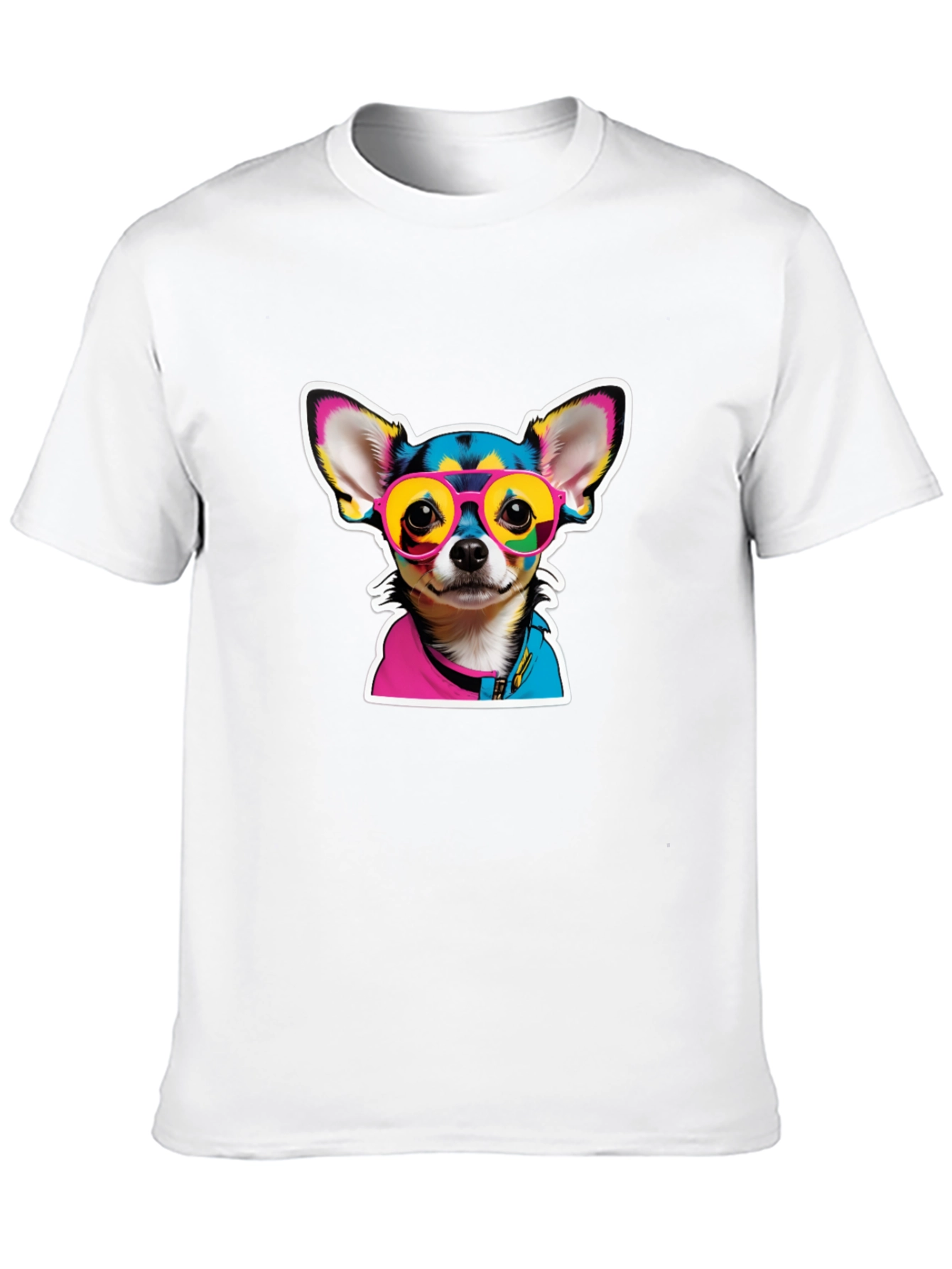 Black Cool Chihuahua Graphic Tee - Stylish Dog Lover Shirt view 10