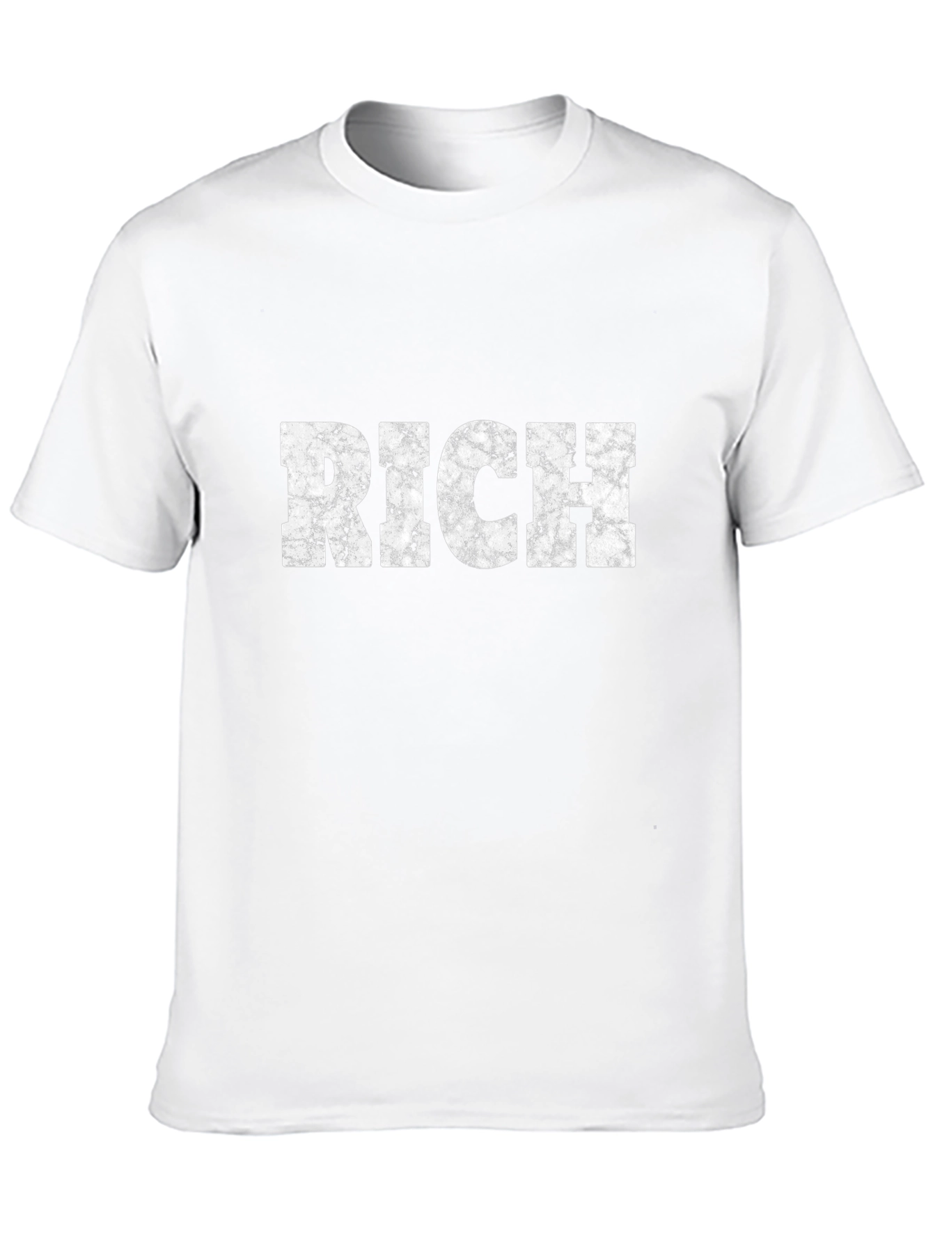 Black Rich Graphic Tee - Black Casual T-Shirt view 10