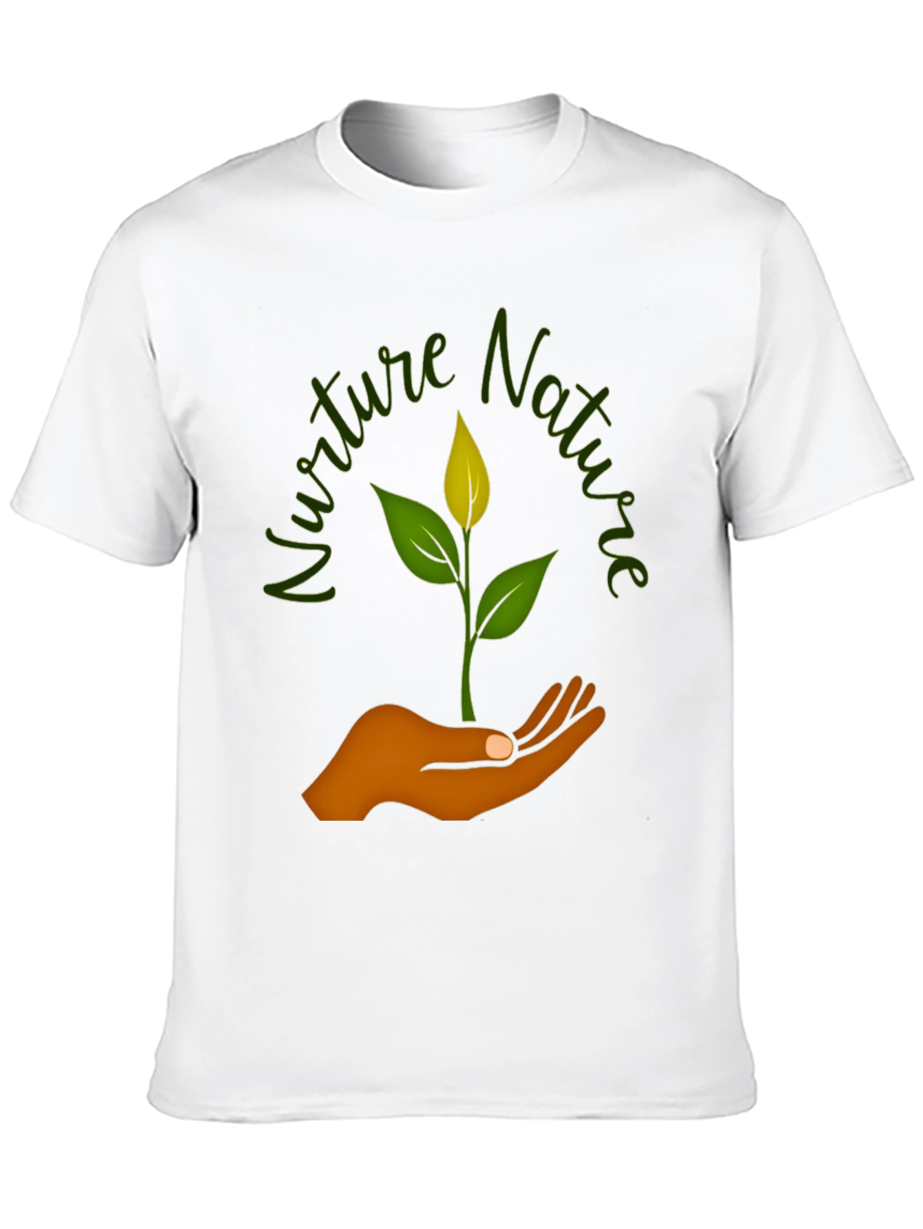 Black Nurture Nature Graphic T-Shirt - Black view 10