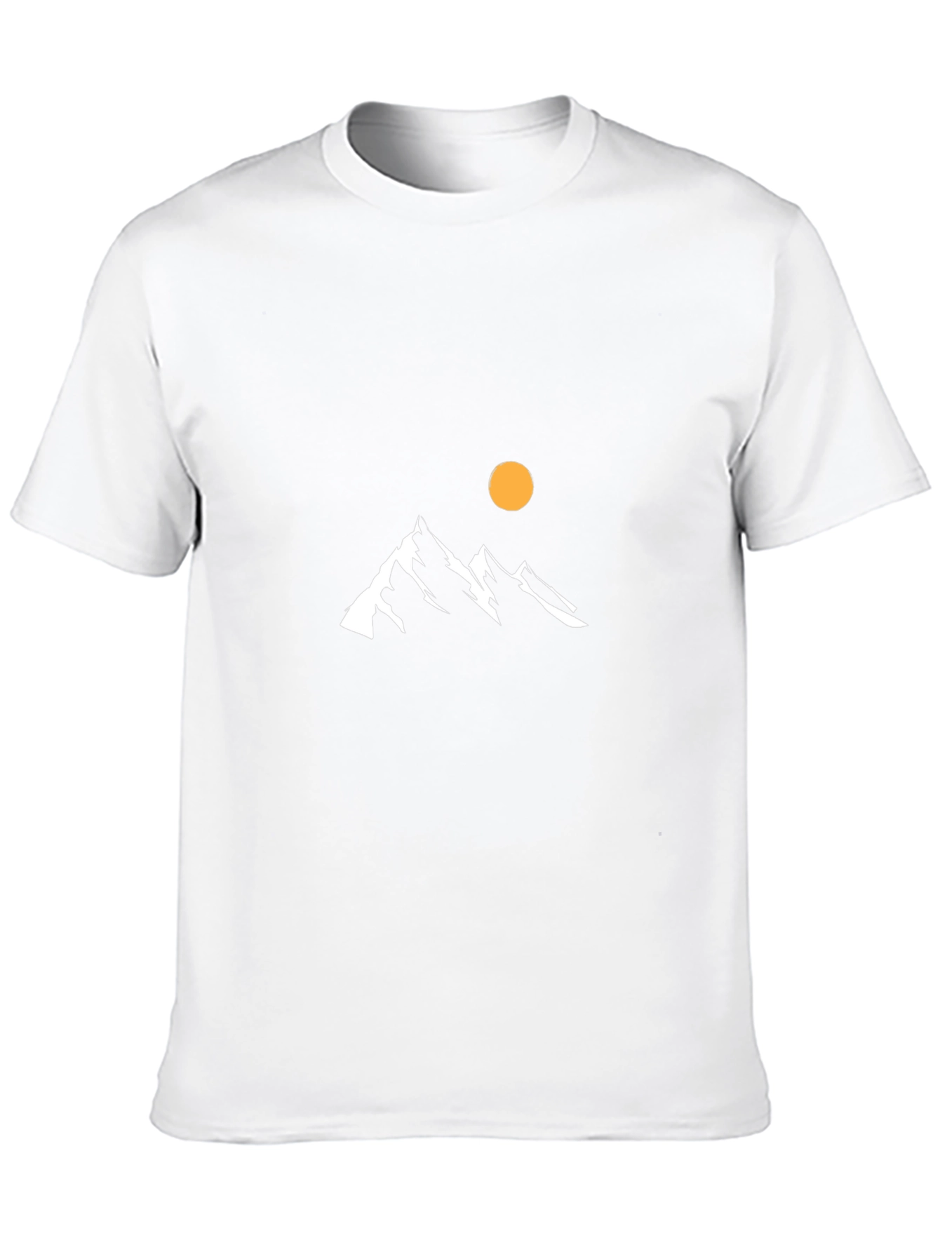 Black Mountain Peak Graphic Tee - Black view 10
