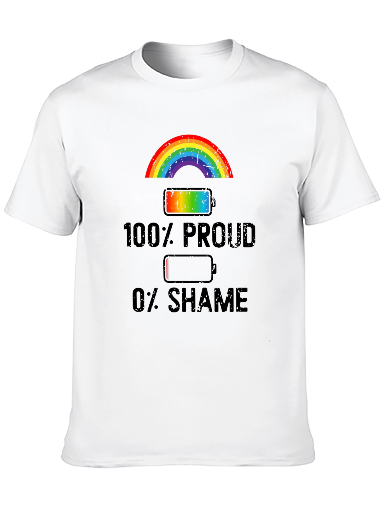 100% Proud 0% Shame Graphic Tee - 10