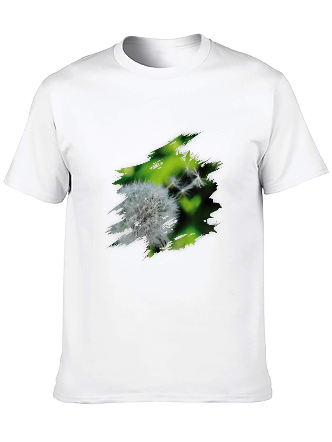Black Dandelion Graphic Black T-Shirt view 10