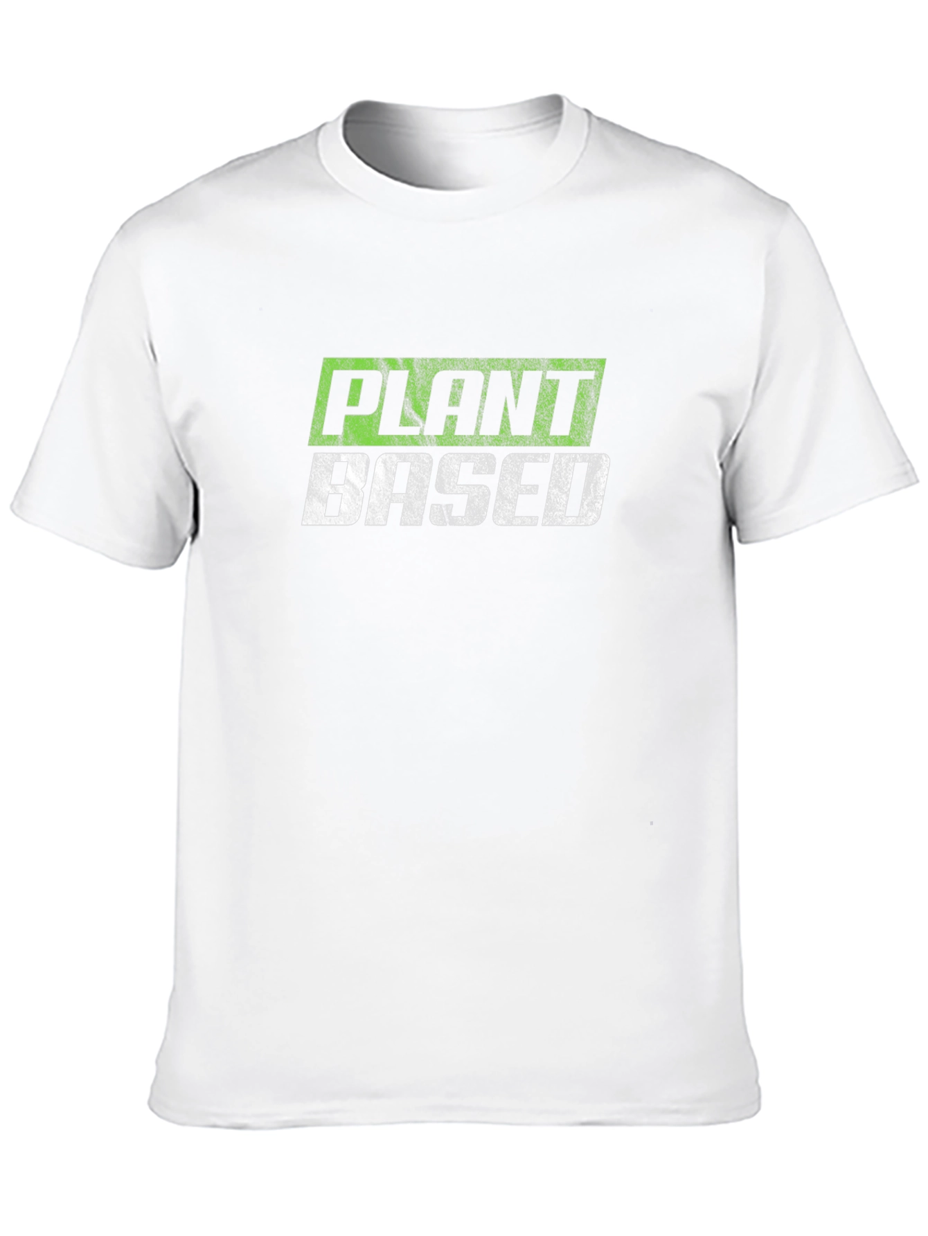 Black Plant Based Black T-Shirt - Vegan Lifestyle Apparel view 10